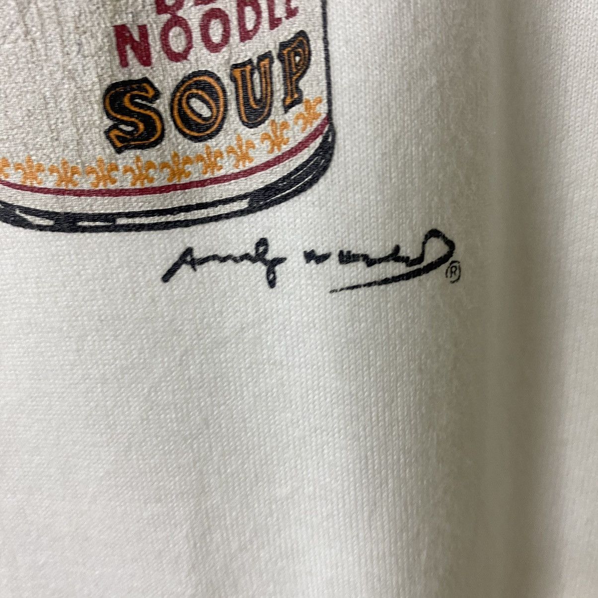 Andy Warhol × Vintage Vintage 1990s Andy Warhol Artwork LS Raglan T Shirt Size US M / EU 48-50 / 2 - 3 Thumbnail