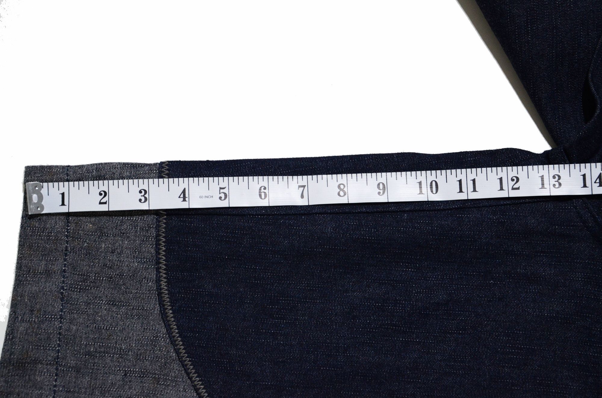 Phat Farm PF Jorts Raw Denim Rare Design 90s Hiphop Streetwear Size US 34 / EU 50 - 14 Thumbnail