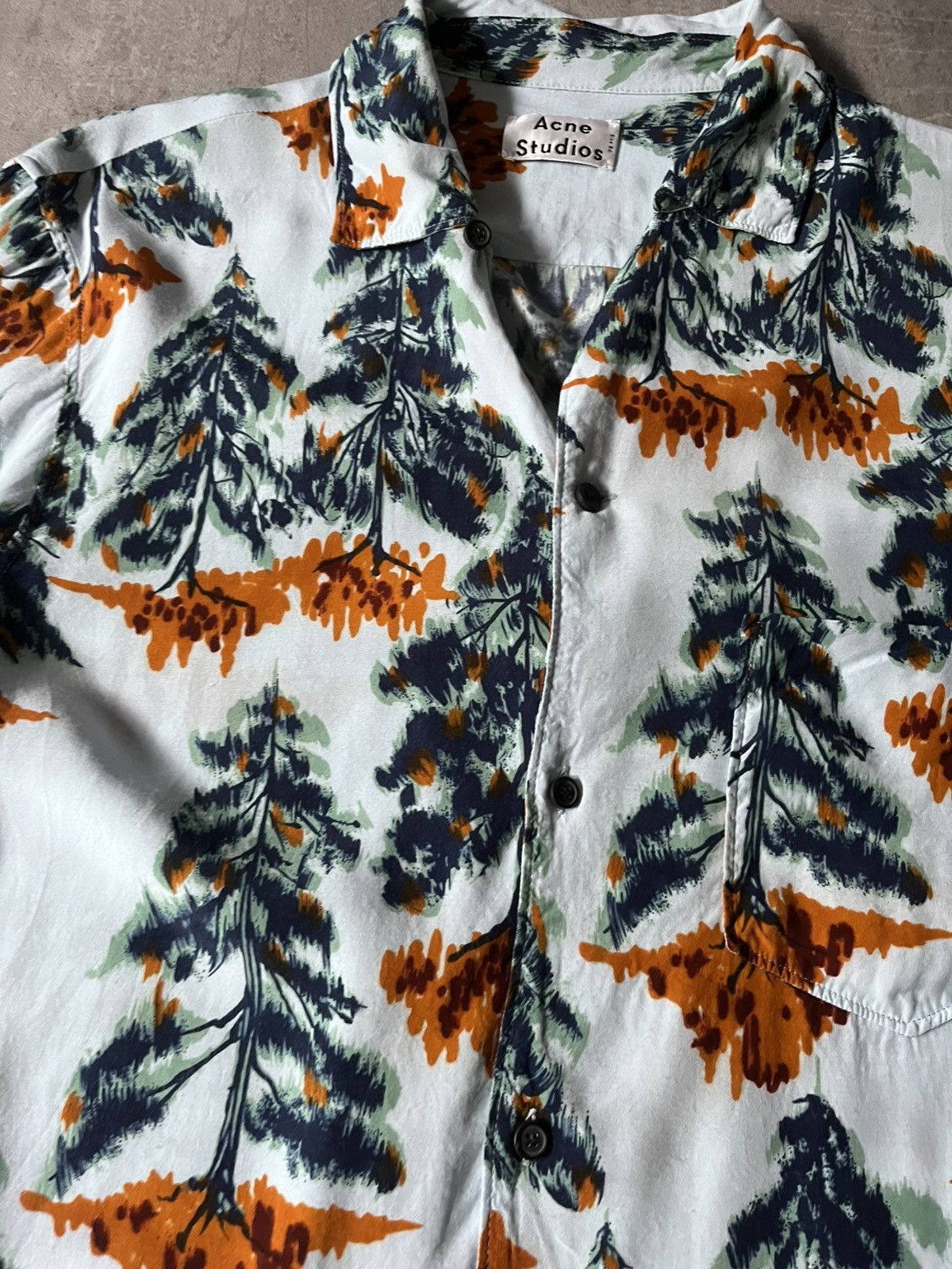 Acne Studios Acne Studios Simon Pine Vacation shirt multicolor Size US M / EU 48-50 / 2 - 5 Thumbnail