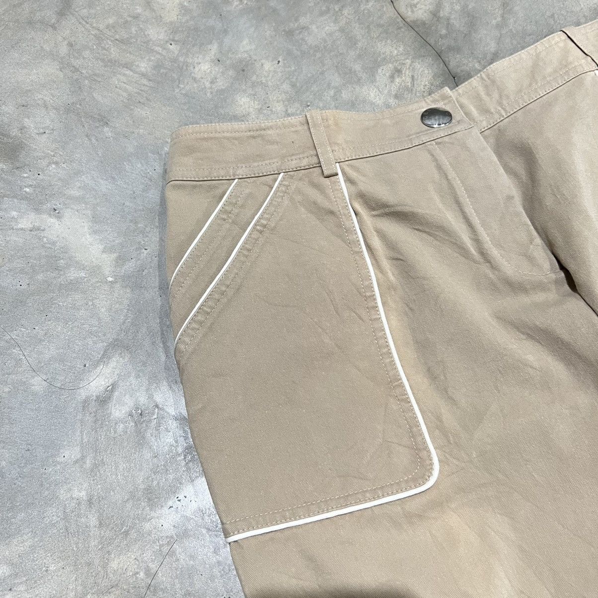 Celine Celine Fatigue Bottom Leg Zip Pants Size US 33 - 5 Thumbnail