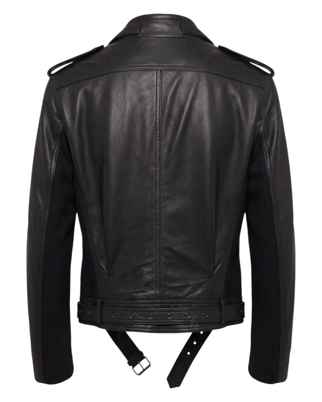 Burberry Prorsum RUNWAY LAMBSKIN LEATHER BIKER JACKET Size US M / EU 48-50 / 2 - 4 Thumbnail