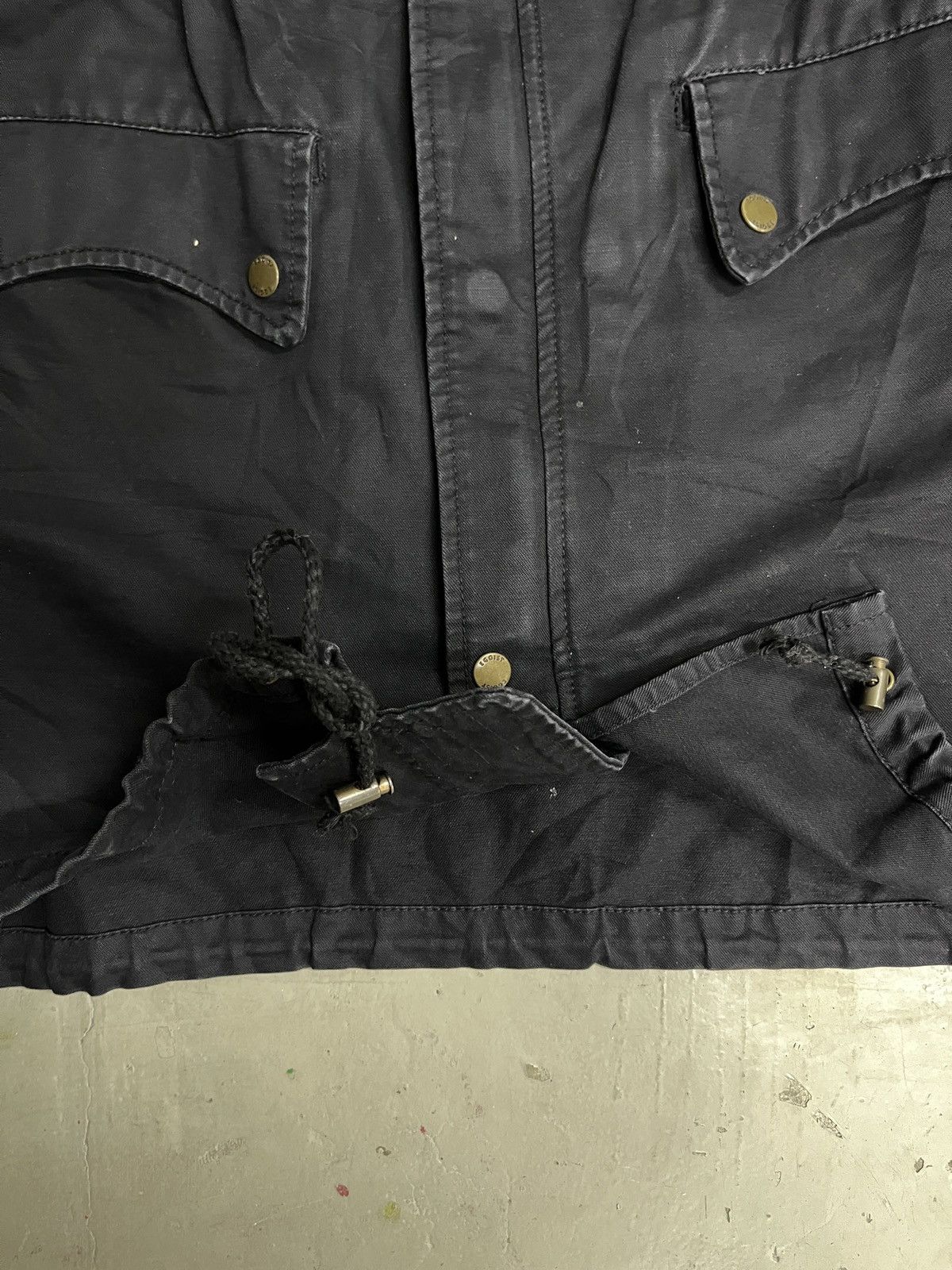 If Six Was Nine × Japanese Brand × Le Grande Bleu (L.G.B.) Egoist Punk Bondage Seditionaries Avant Garde Parka Jacket Size US S / EU 44-46 / 1 - 8 Thumbnail