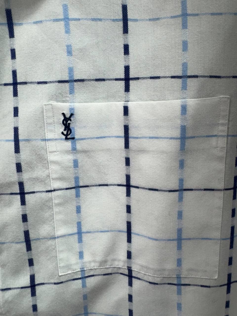 Yves Saint Laurent Vintage YSL Yves Saint Laurent Shirt Button Up Size US M / EU 48-50 / 2 - 3 Thumbnail
