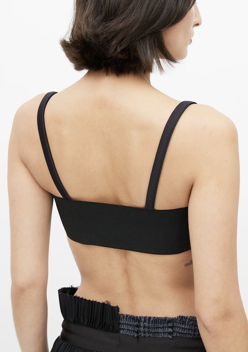 Miu Miu ⚠️SUPER RARE!⚠️ Cargo Neoprene Bra Top Size XS / US 0-2 / IT 36-38 - 3 Thumbnail