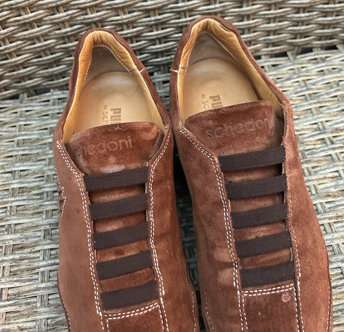 Puma × Vintage Puma x Schedoni 17-500 Limited Edition Low-Top Driving Shoes Size US 7 / IT 37 - 6 Thumbnail