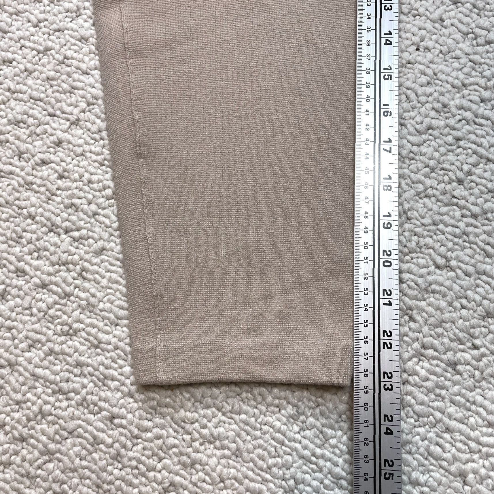 Banana Republic VINTAGE Banana Republic Sweatpants Womens Small Beige Tan Pockets Drawstring Ankle 28x23 Size 28" / US 6 / IT 42 - 3 Thumbnail