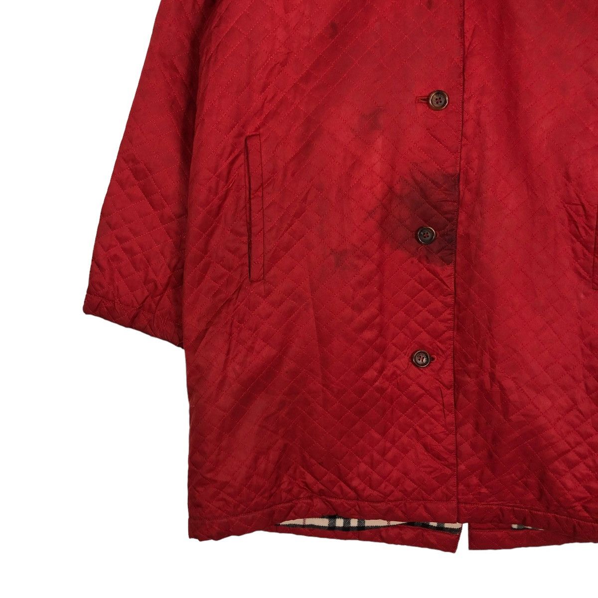 Burberry 🔥VINTAGE QUILTED BUTTON BURBERRY LONDON NOVA CHECK LINING Size US M / EU 48-50 / 2 - 5 Thumbnail
