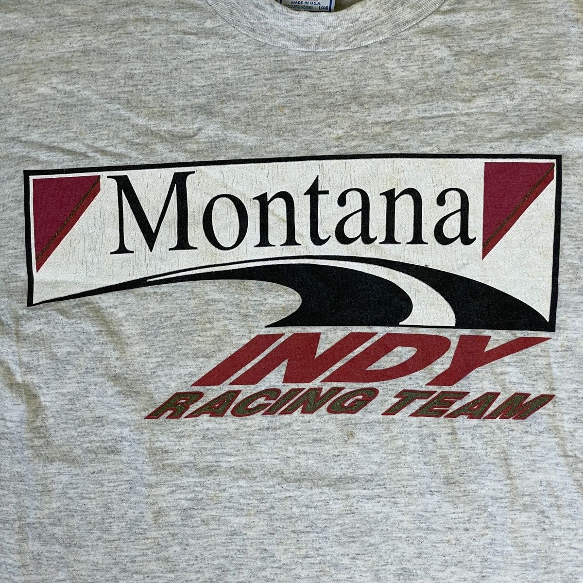 Formula 1 VTG 96 Buddy Lazier Montana Indy Racing Tee Size US L / EU 52-54 / 3 - 4 Thumbnail