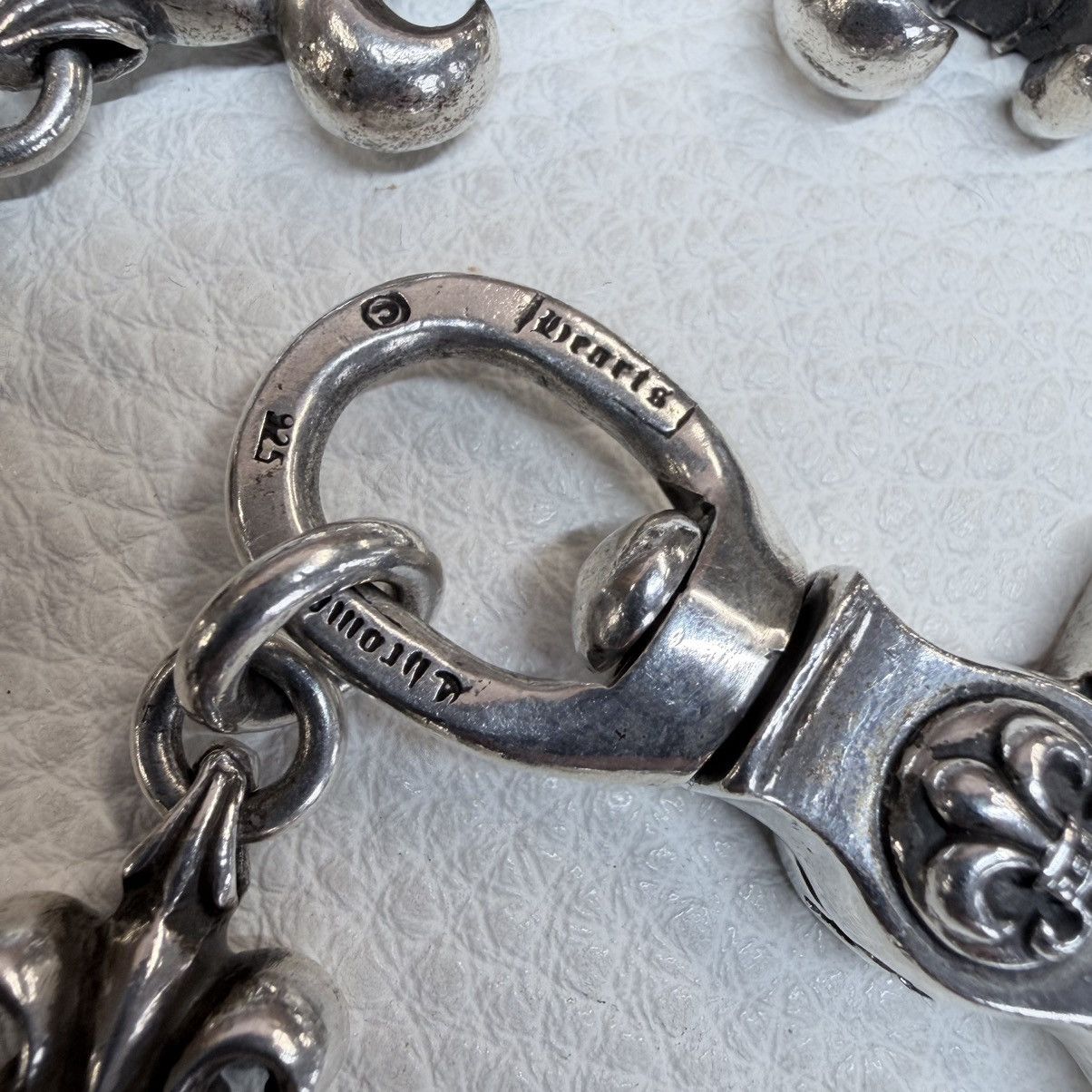 Chrome Hearts Chrome Hearts Heavy Fleur 11-Link Wallet Chain Size ONE SIZE - 7 Thumbnail
