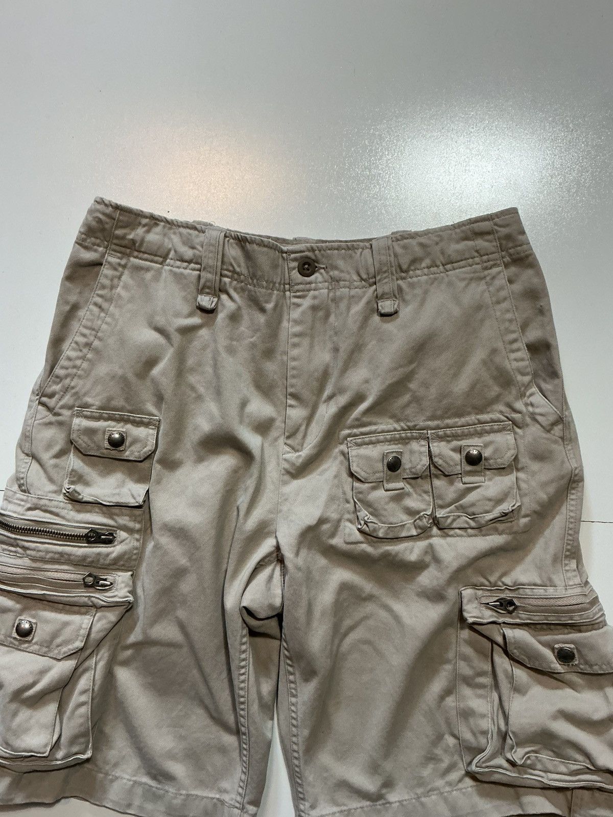 Polo Ralph Lauren Vintage Polo Ralph Lauren Paratrooper Fatigue Cargo Shorts Size US 33 - 6 Thumbnail