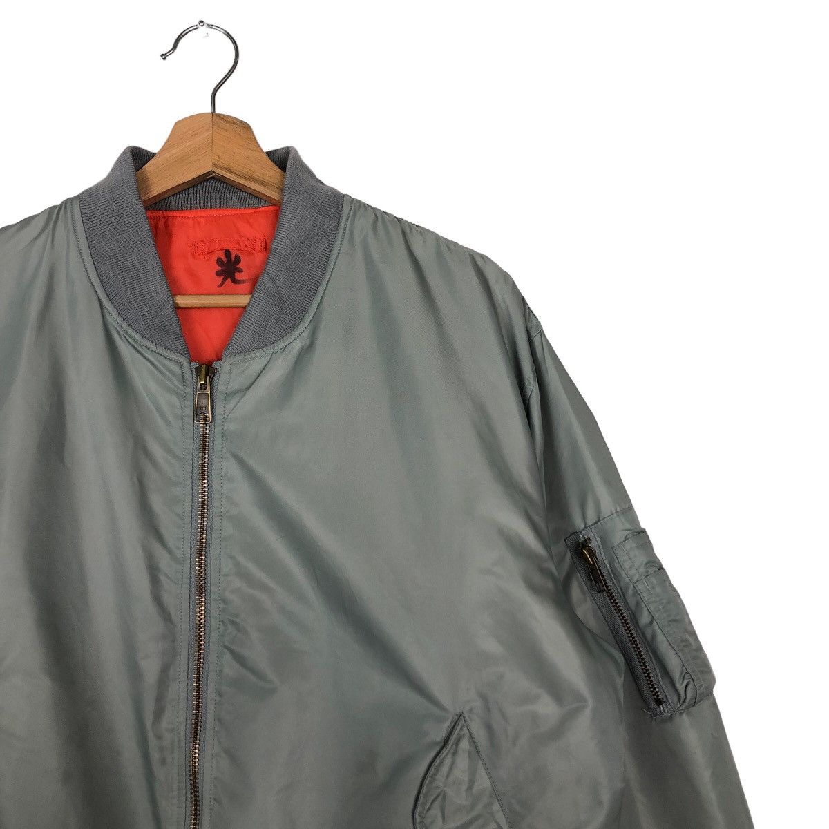 Japanese Brand 🔥90’s Vintage Bomber Jacket Riot Riot Uniqlo Japan Worker Size US L / EU 52-54 / 3 - 5 Thumbnail