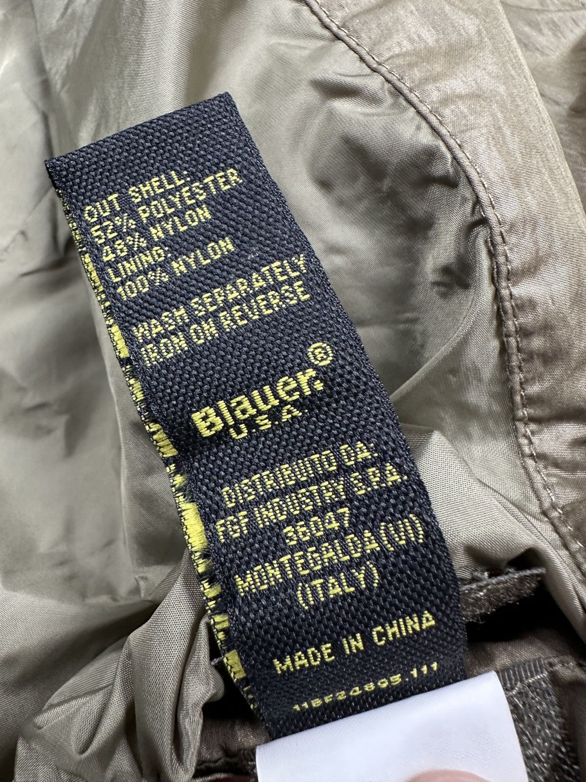 Alpha Industries Blauer USA Military-Style Hooded Belted Nylon Jacket 90s y2k Size XL / US 12-14 / IT 48-50 - 16 Thumbnail