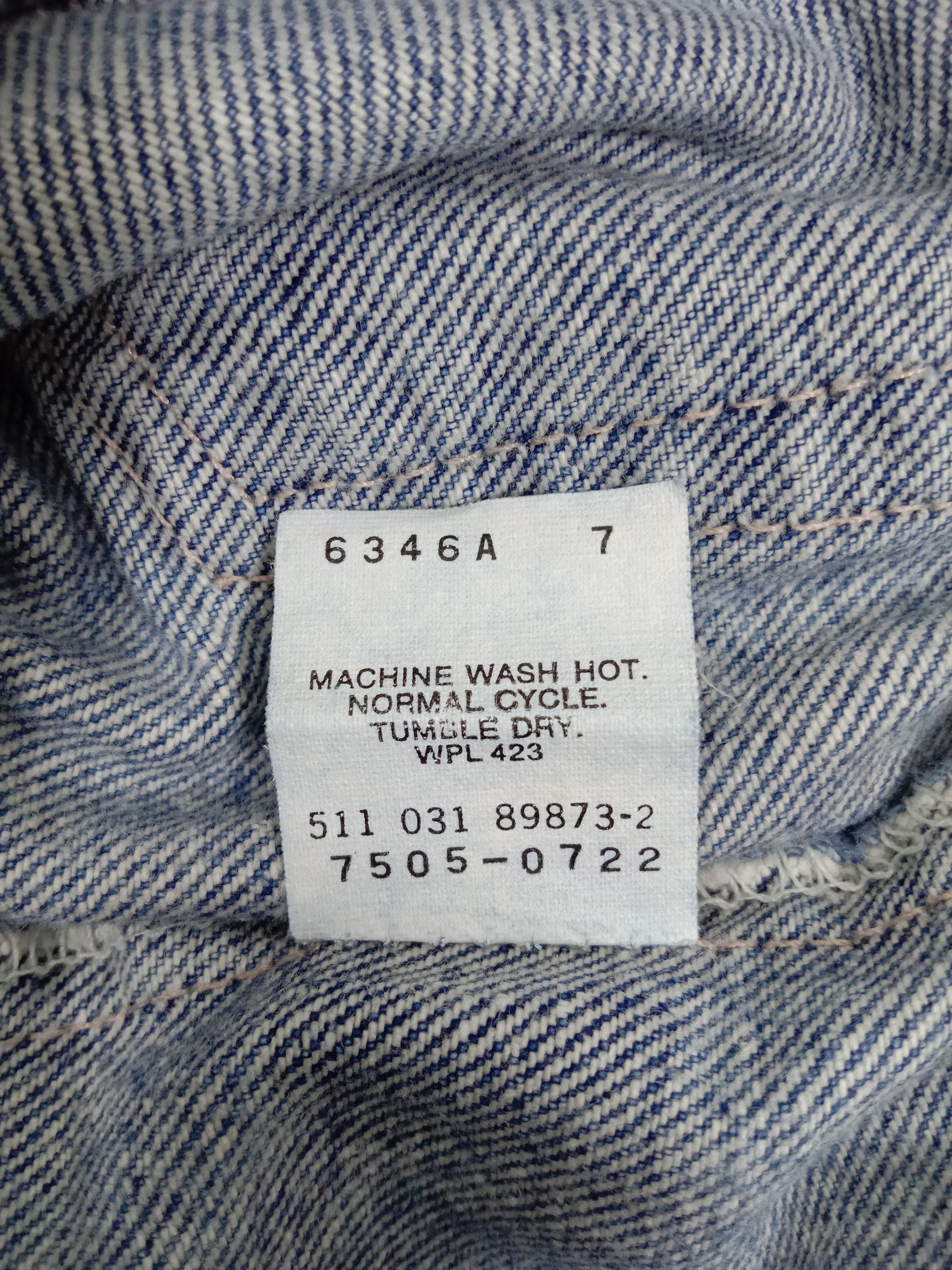 Levi's Vintage 90s Levi's 505 Acid Wash Jeans Size US 30 / EU 46 - 12 Thumbnail