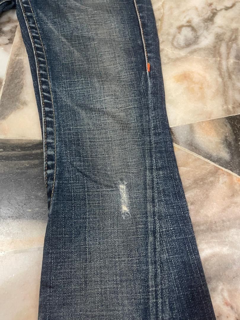 Tornado Mart Vintage True Religion Flare Denim Jeans Size 28" / US 6 / IT 42 - 7 Thumbnail
