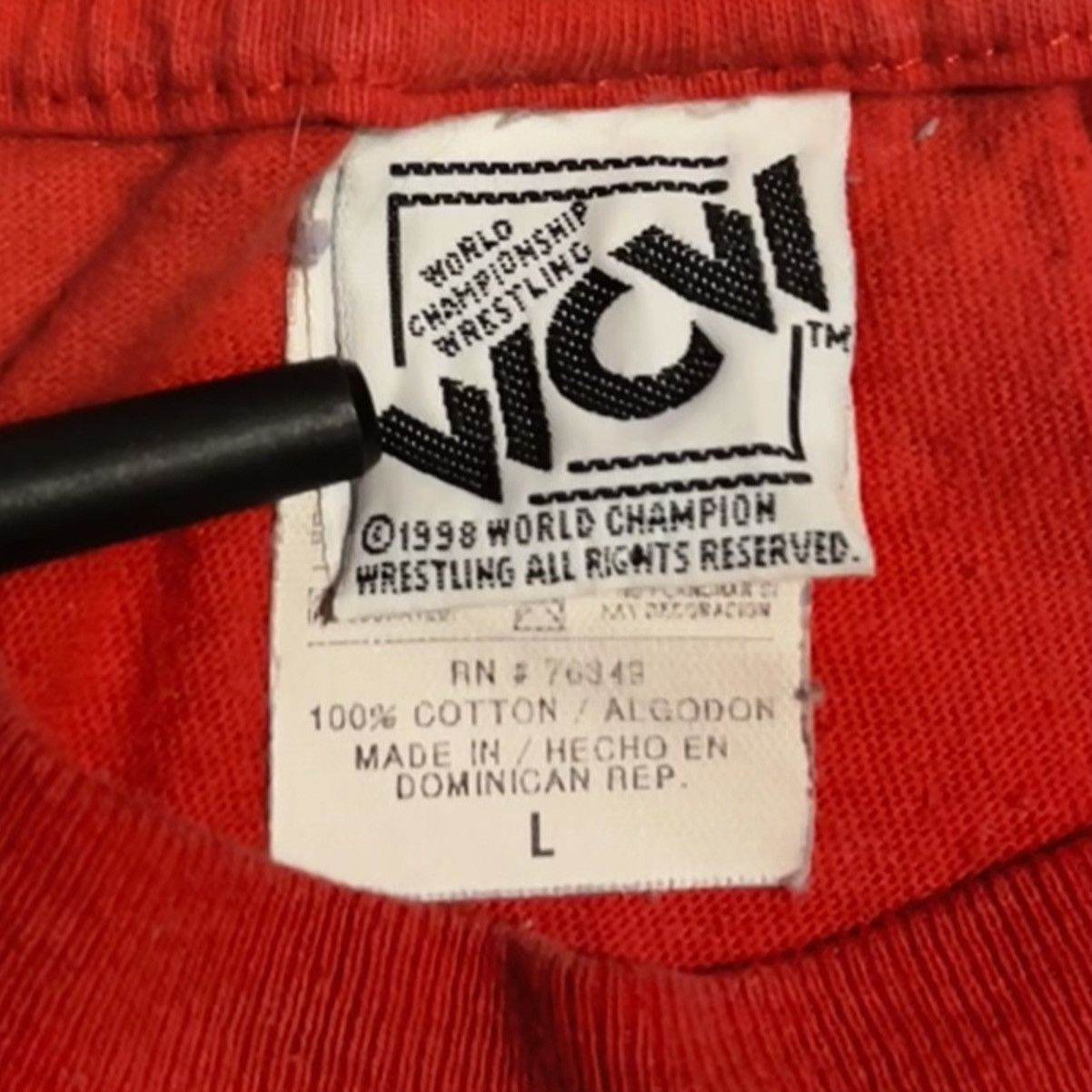 Vintage × WCW/nWo 1998 Kevin Nash NWO Red Tank Size US XL / EU 56 / 4 - 3 Thumbnail