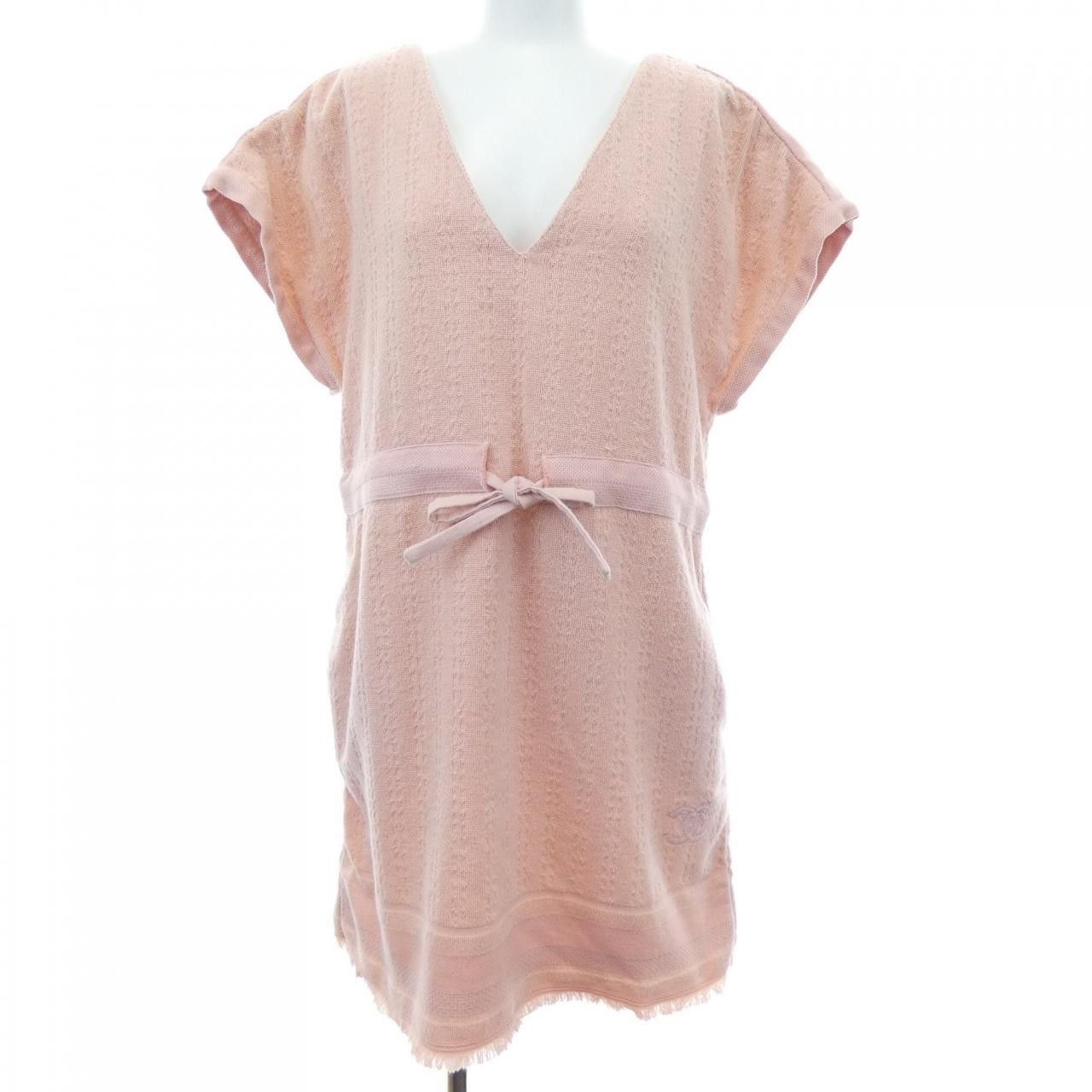 Chanel Chanel Chanel Dress Textile Dresses P51337K06654 DUTY FREE for USA Size ONE SIZE - 1 Thumbnail