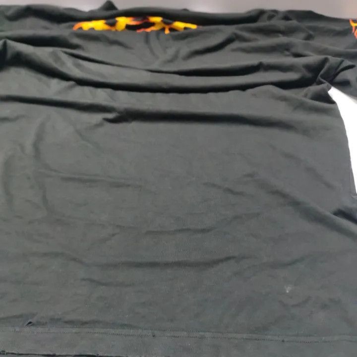 Balenciaga Balenciaga Flame Logo Casual Short Sleeve T-Shirt 0079-2507 Size US L / EU 52-54 / 3 - 9 Thumbnail