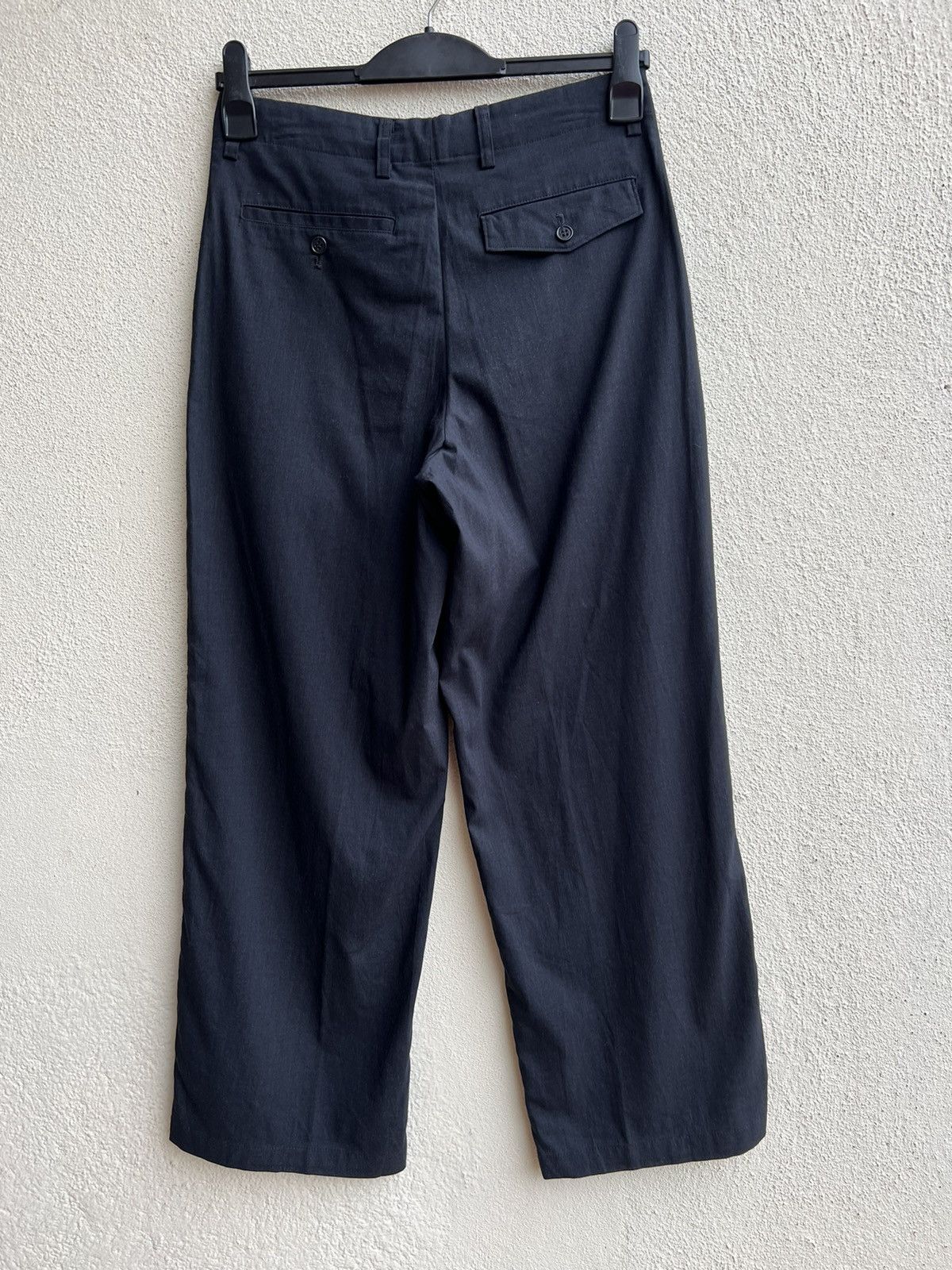 Yohji Yamamoto Vintage Yohji Yamamoto A.A.R Durban Stretch Wide Leg Trouser Size US 30 / EU 46 - 17 Thumbnail