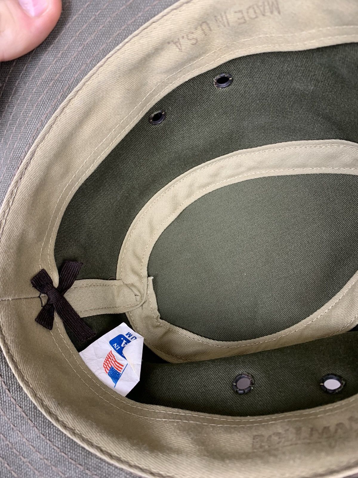 Vintage Vintage Bollman Fedora Hat Made In USA Size M Size ONE SIZE - 15 Thumbnail