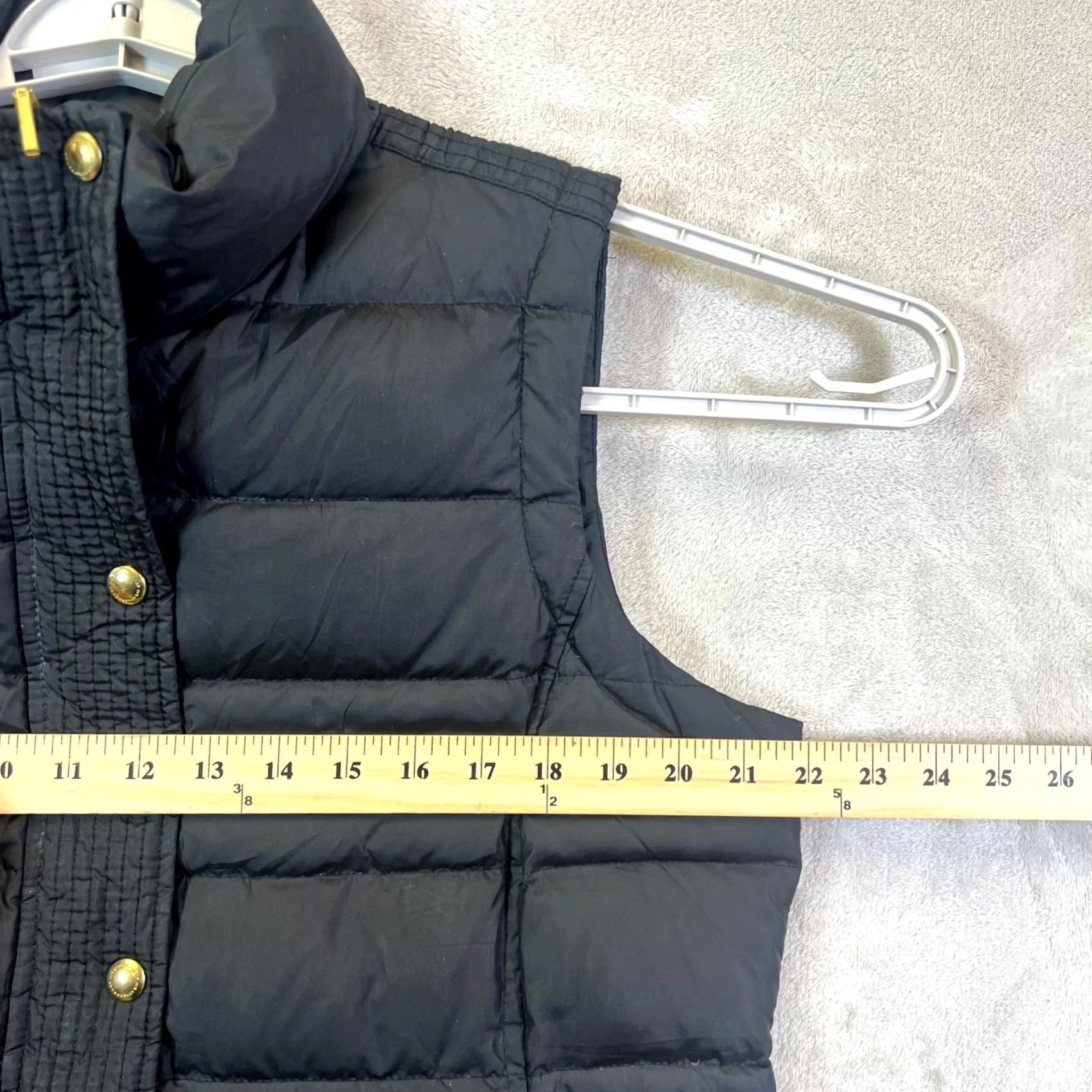 Weatherproof Weatherproof Vest Women's L Black Puffer Snap-Front Hiking Travel Sp Size L / US 10 / IT 46 - 5 Thumbnail
