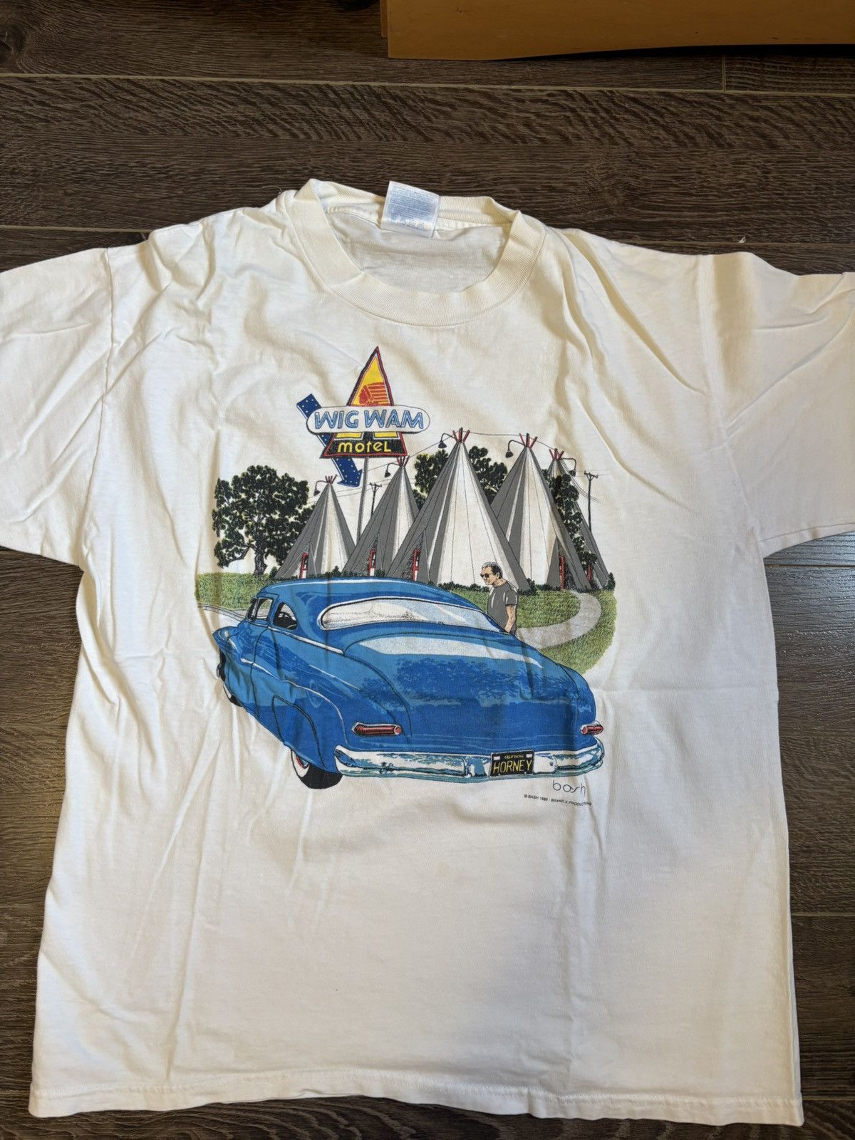 Vintage Extremely rare vintage tee Size US L / EU 52-54 / 3 - 1 Thumbnail