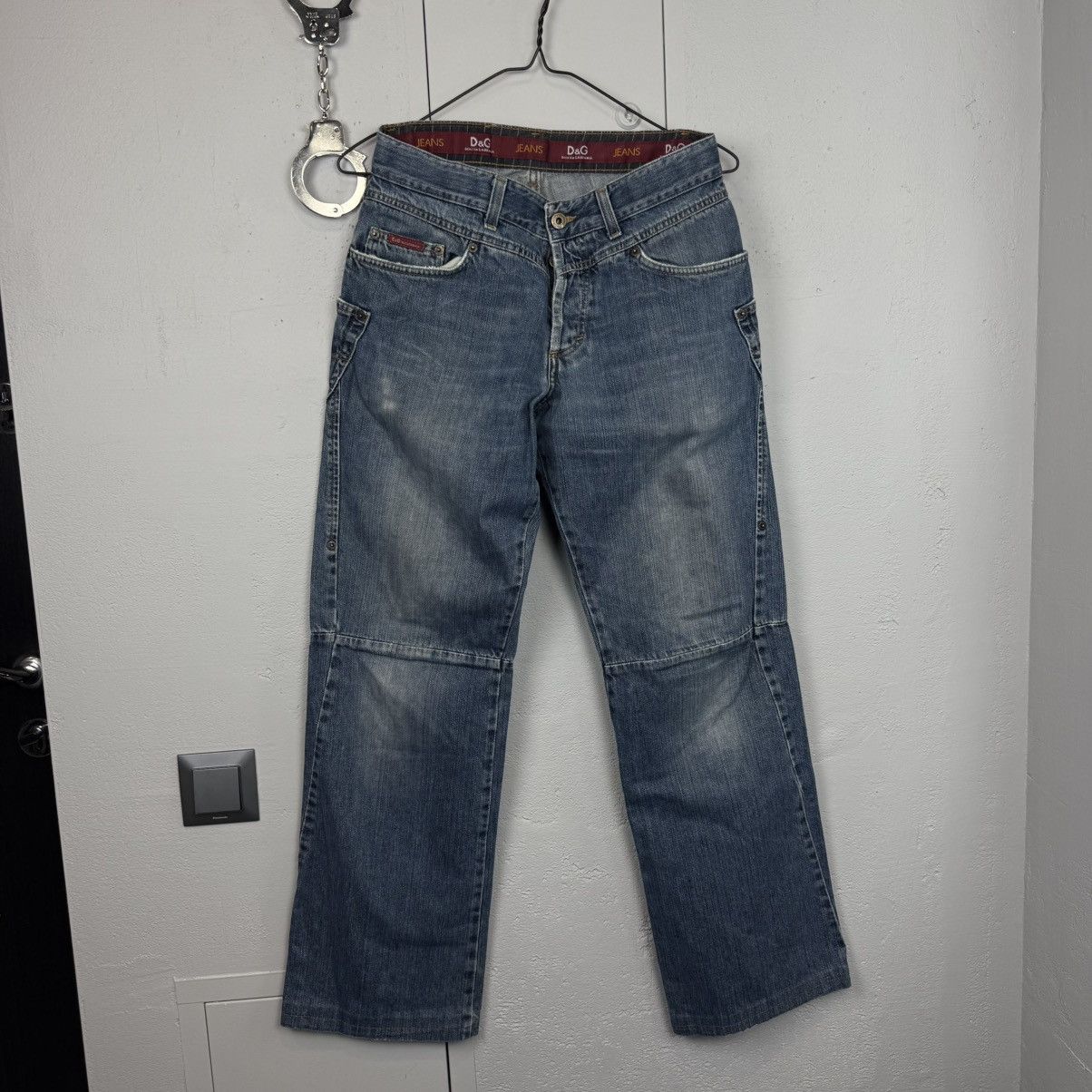 Dolce & Gabbana Vintage Multi pocket Dolce& Gabbana Avant Garde Jeans Size US 32 / EU 48 - 2 Thumbnail