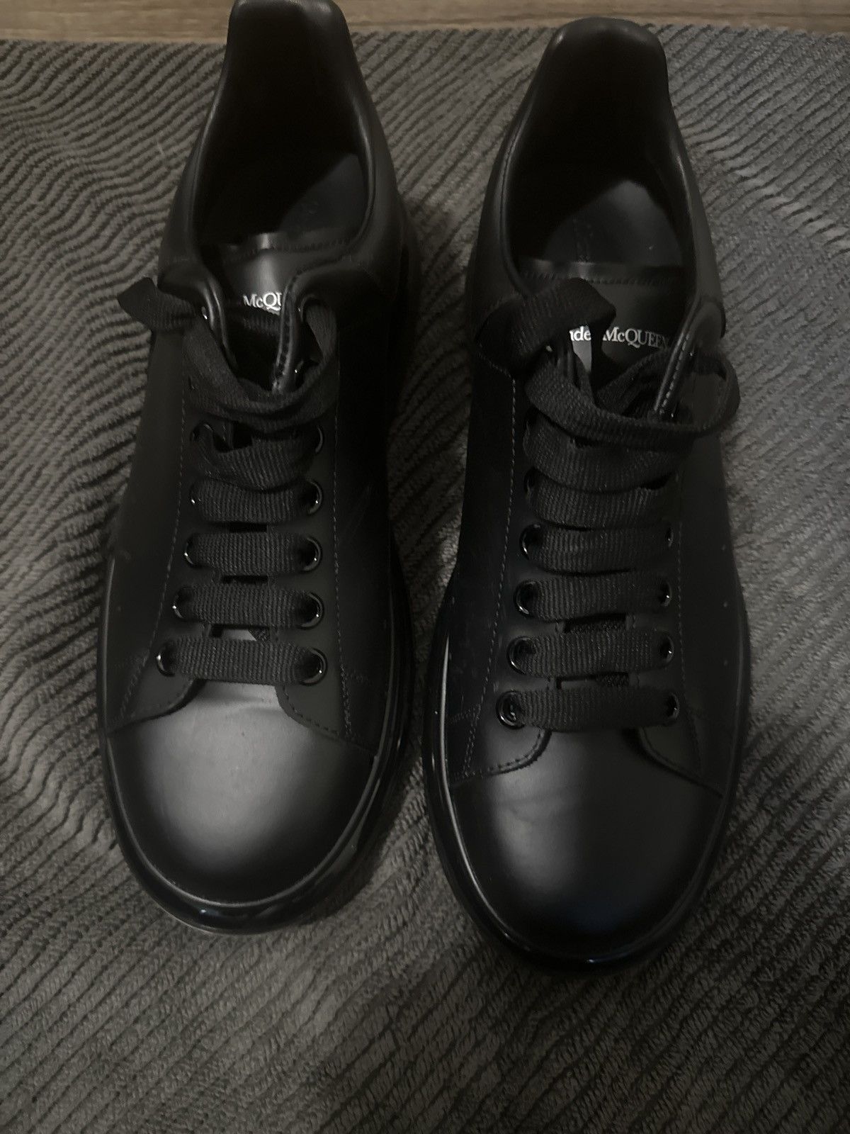 image of Alexander Mcqueens Shoes in Black, Men's (Size 10)
