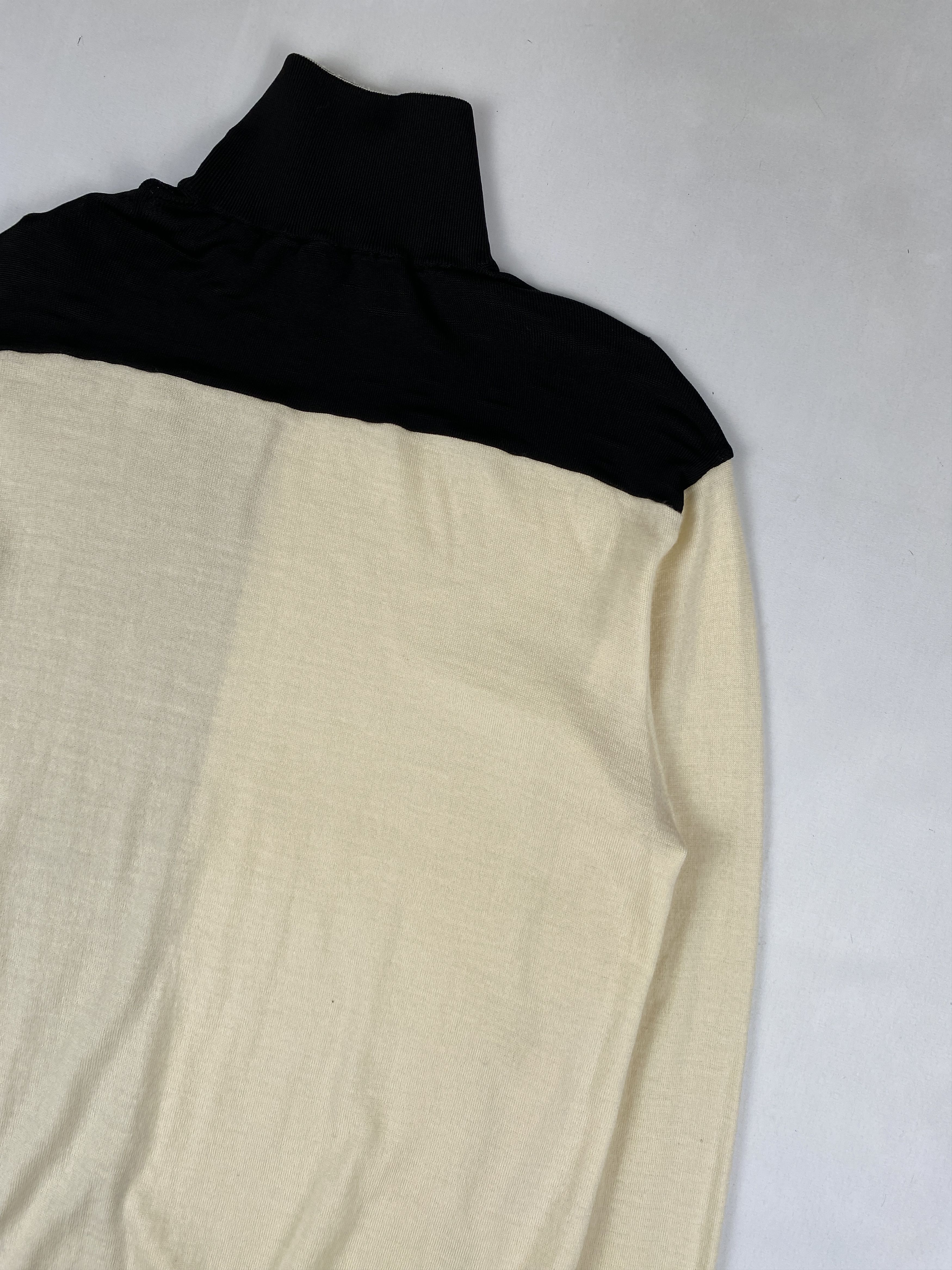 Balenciaga Nicolas Ghesquiêre Womens Ribbed Turtle Neck Size S / US 4 / IT 40 - 11 Thumbnail