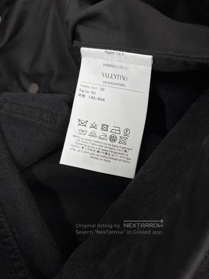 Valentino Valentino Animal embroidered cotton jeans Size US 30 / EU 46 - 8 Thumbnail