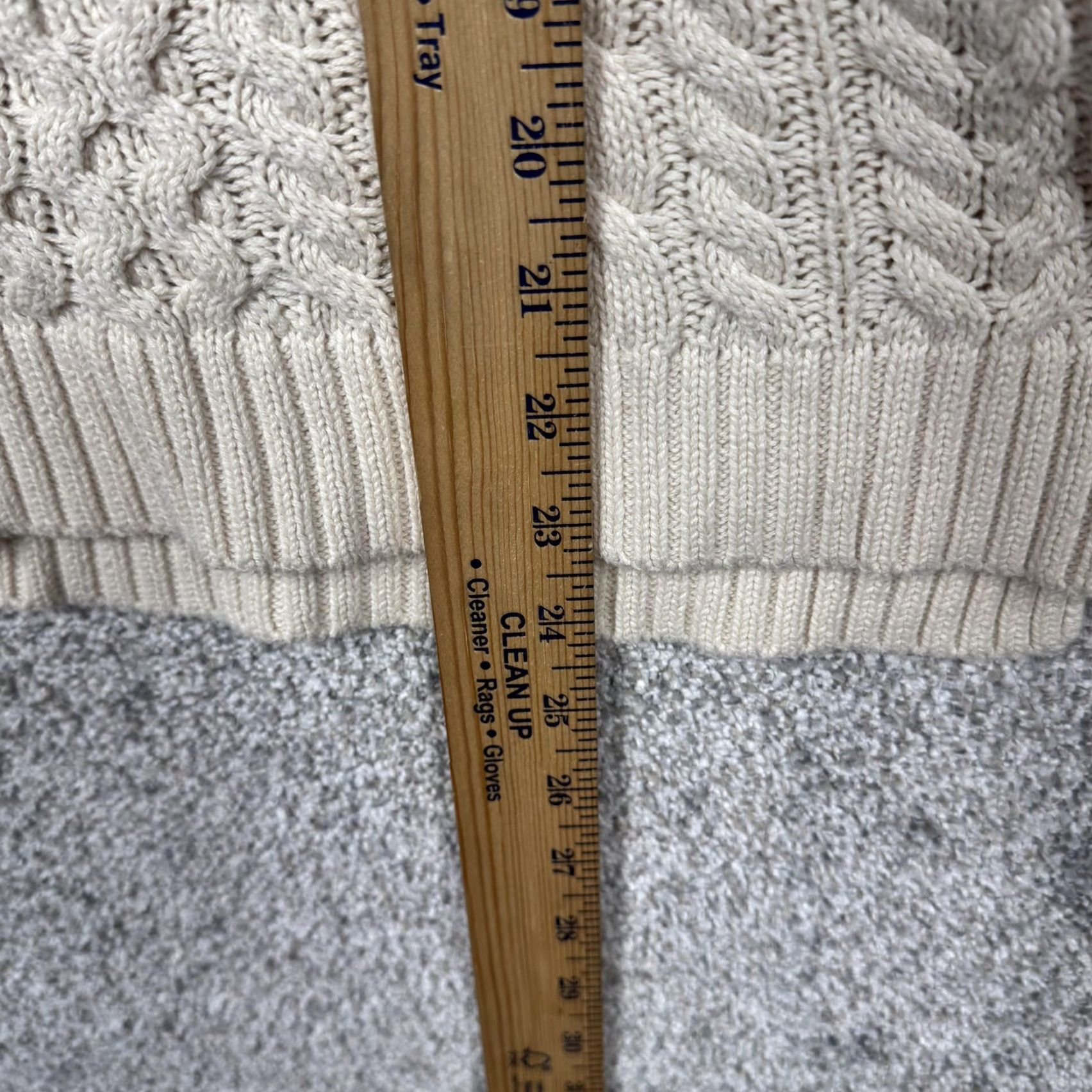 American Eagle Outfitters American Eagle Outfitters Sweater White L Womens Pullover Cowl Neck Cable Knit Cozy Knit Pullover Size L / US 10 / IT 46 - 3 Thumbnail