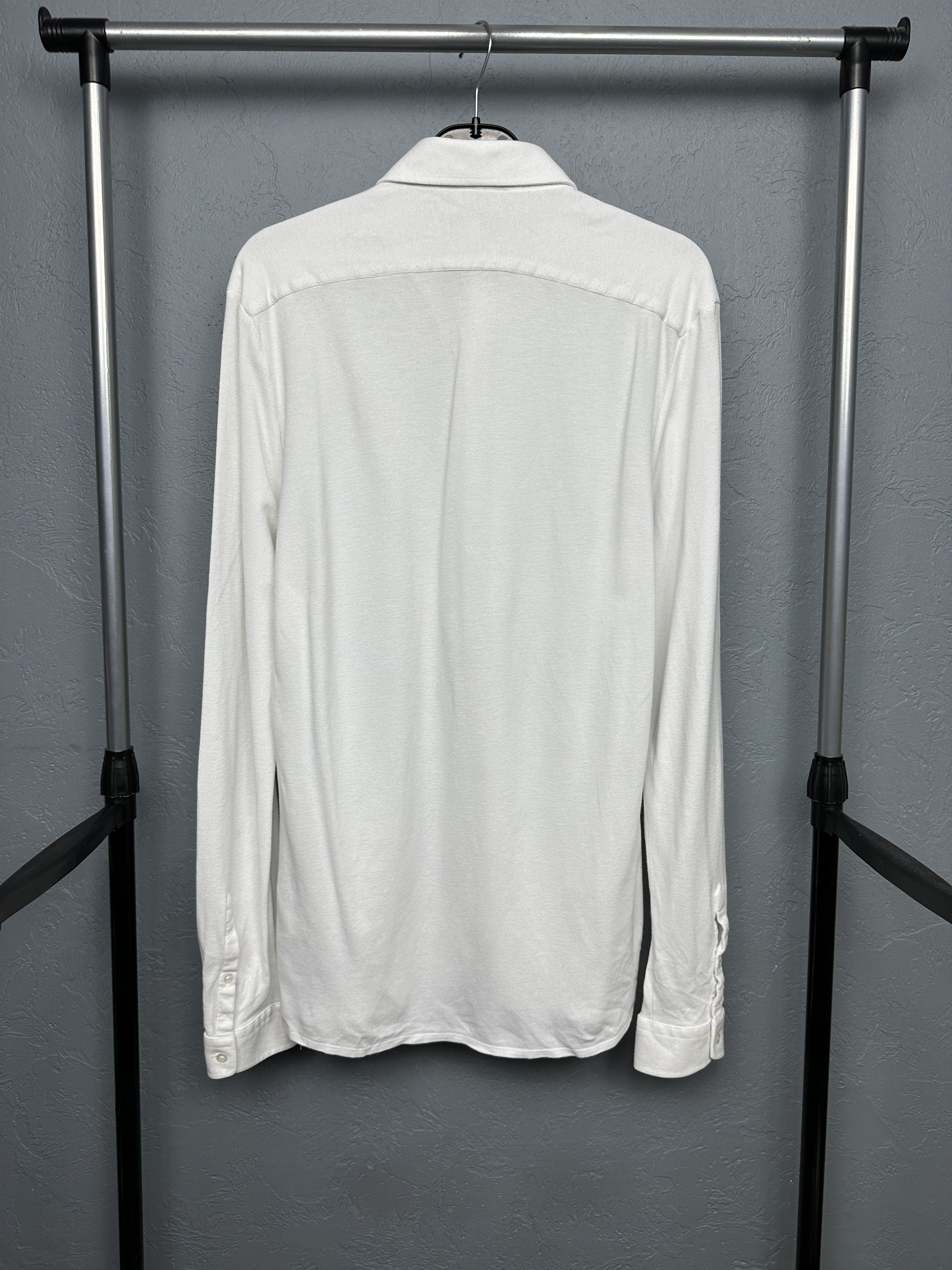 Reiss Reiss Mens Long Sleeve Polo Shirt Size US XL / EU 56 / 4 - 6 Thumbnail