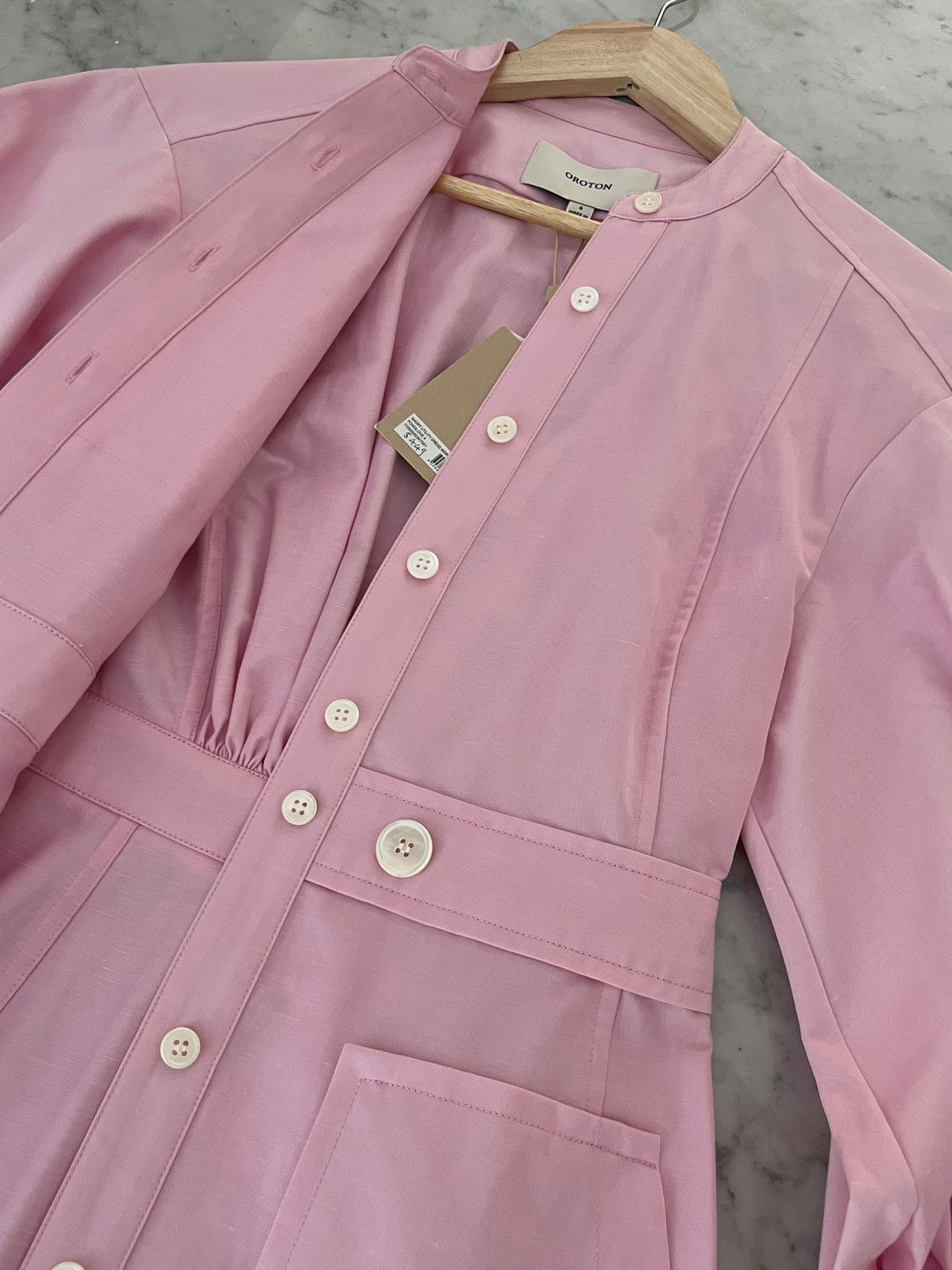 Other OROTON PINK UTILITY DRESS, BNWT Size XS / US 0-2 / IT 36-38 - 3 Thumbnail