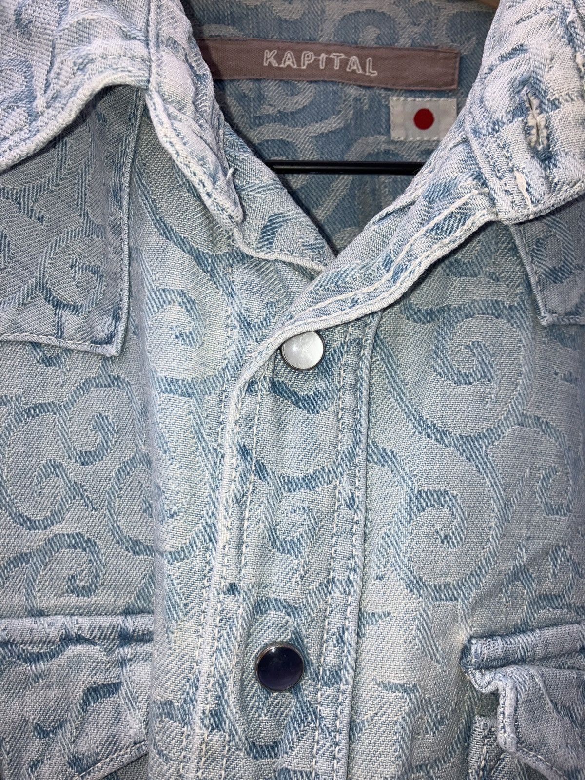 Kapital Kapital denim snap button up size small Size US S / EU 44-46 / 1 - 2 Thumbnail