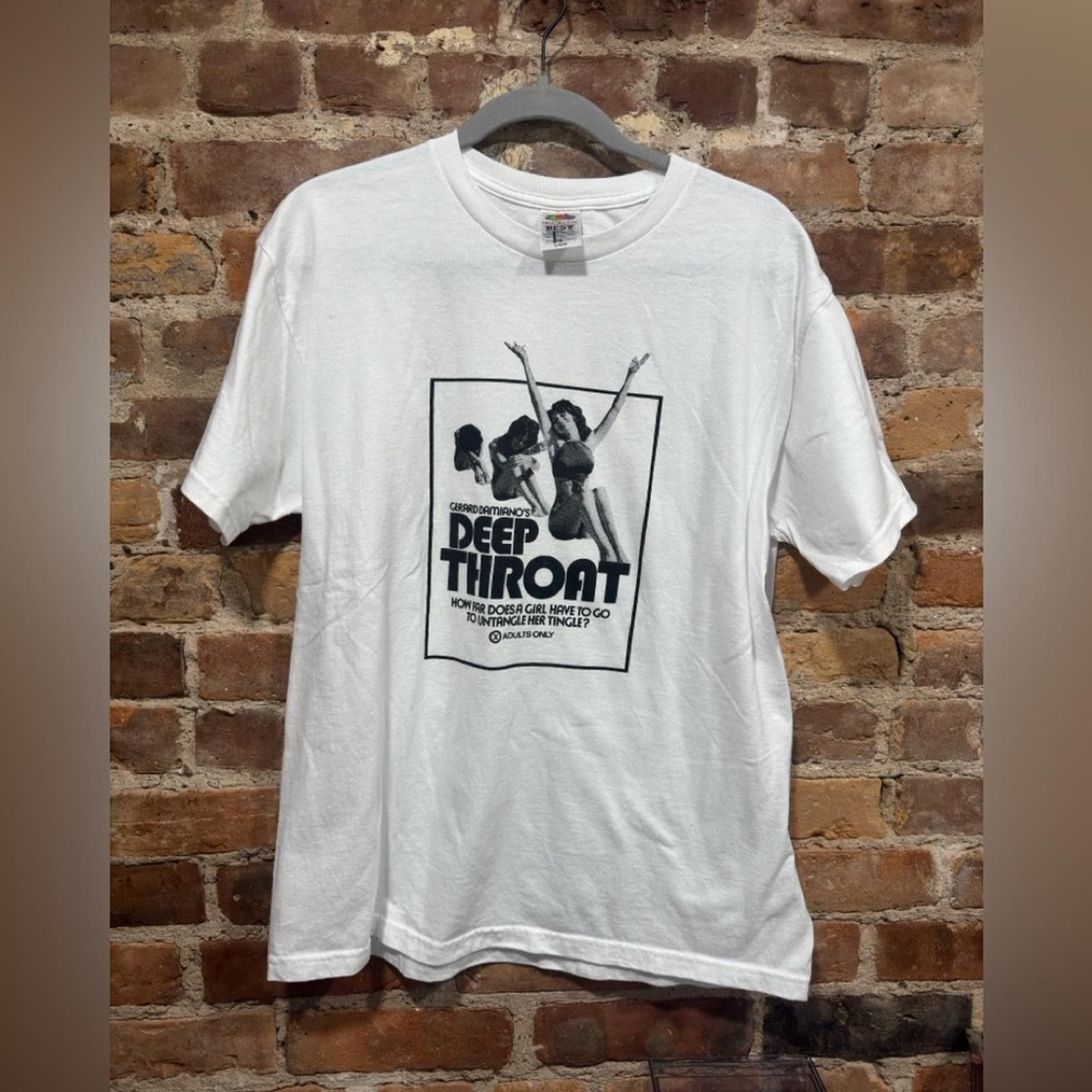 Fruit Of The Loom 2007 GERARD DAMIANO FILM T-SHIRT Size US L / EU 52-54 / 3 - 2 Thumbnail
