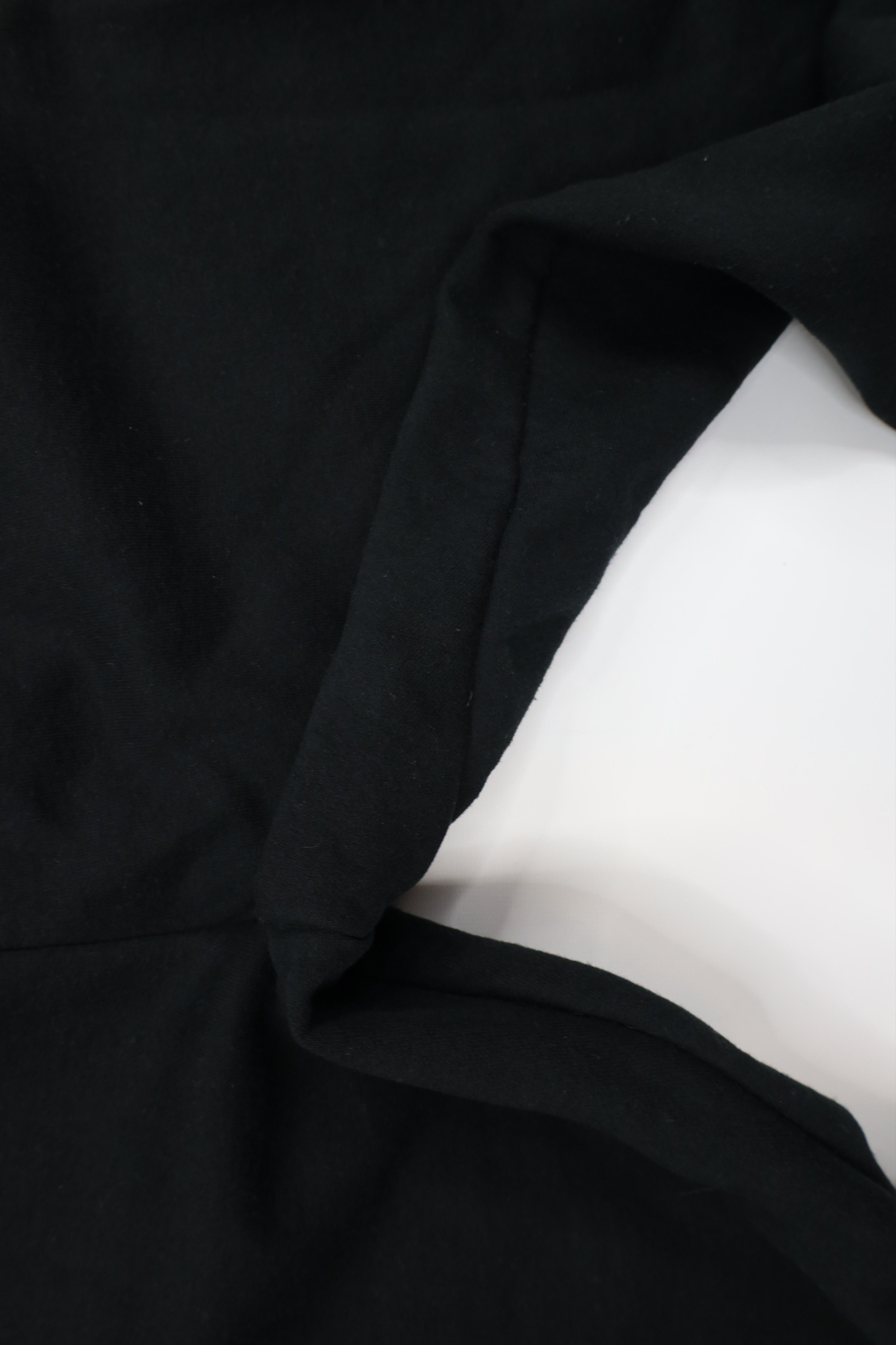 Vintage Vintage 90s Streetwear Blank Cuffed Sweatpants Joggers Black Size US 38 / EU 54 - 11 Thumbnail