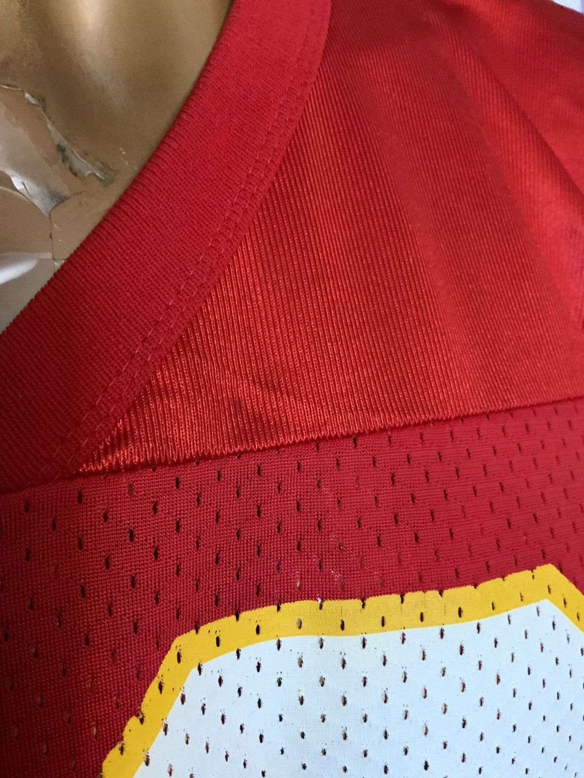 Champion × NFL × Vintage Vintage 90s Champion Kansas City Chiefs Joe Montana Jersey Size US L / EU 52-54 / 3 - 16 Thumbnail