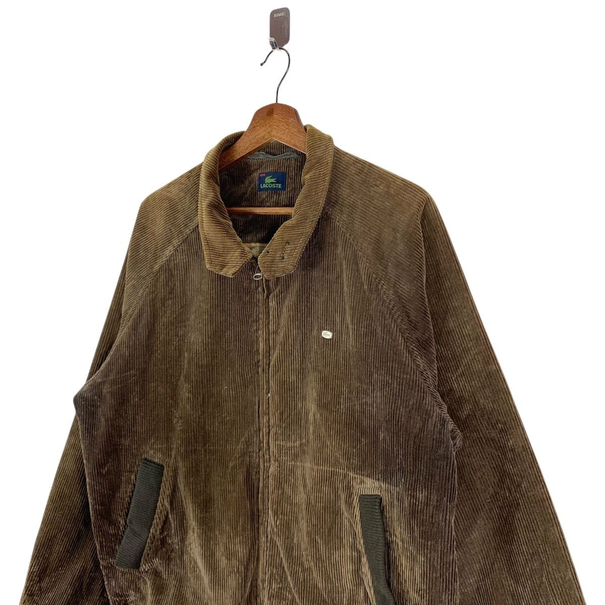 Lacoste × Vintage VINTAGE LACOSTE SPORTSWEAR CORDUROY BOMBER JACKET Size US L / EU 52-54 / 3 - 3 Thumbnail