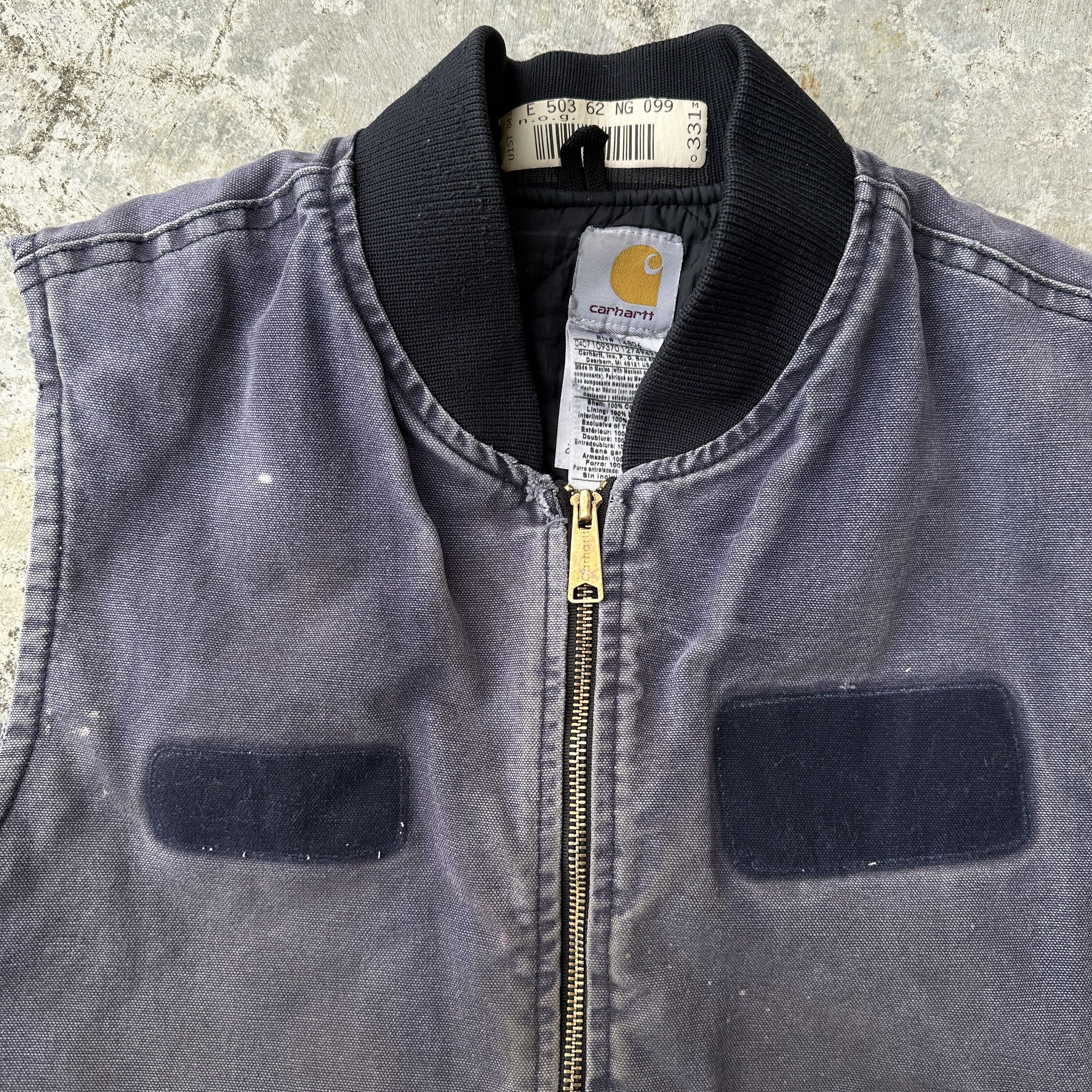 Carhartt Trashed Felix The Cat Fire In the Hoes Carhartt Sunfade vest Size US L / EU 52-54 / 3 - 4 Thumbnail