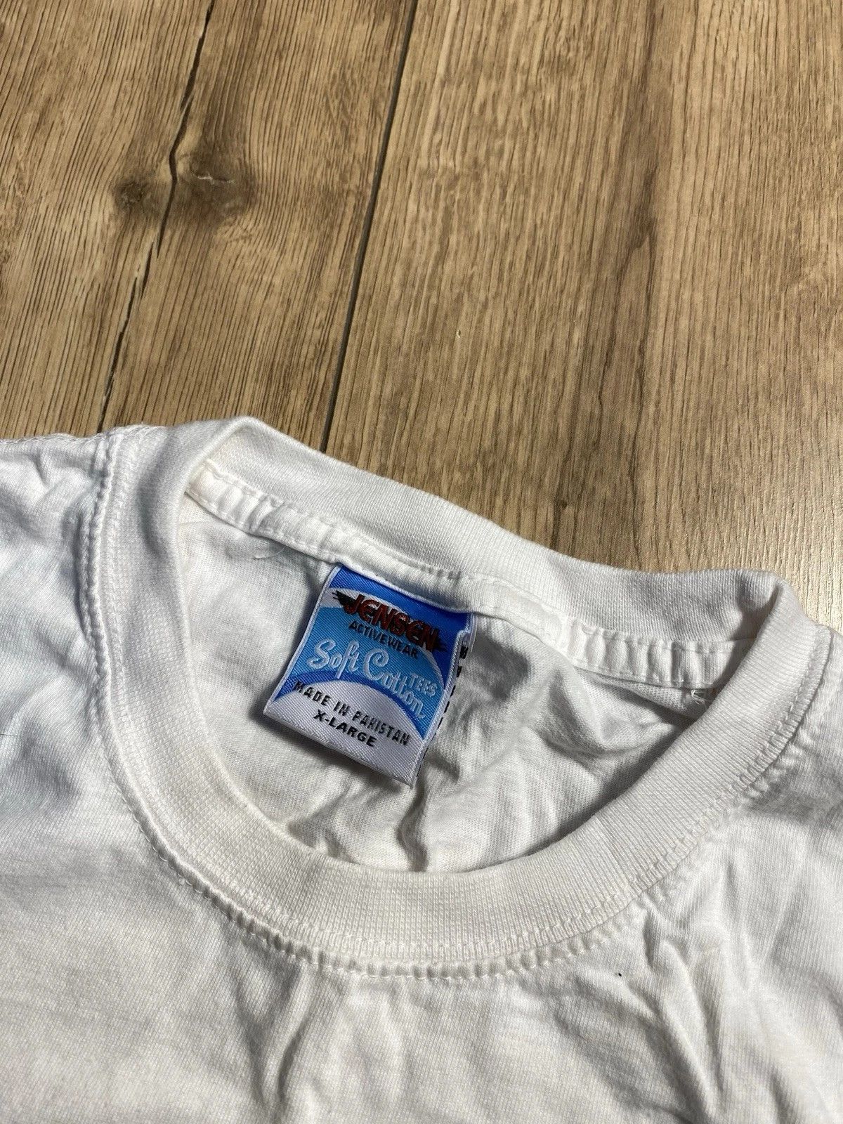 The Unbranded Brand Men’s Vintage 90’s Sonic White Shirt XL Size US XL / EU 56 / 4 - 5 Thumbnail