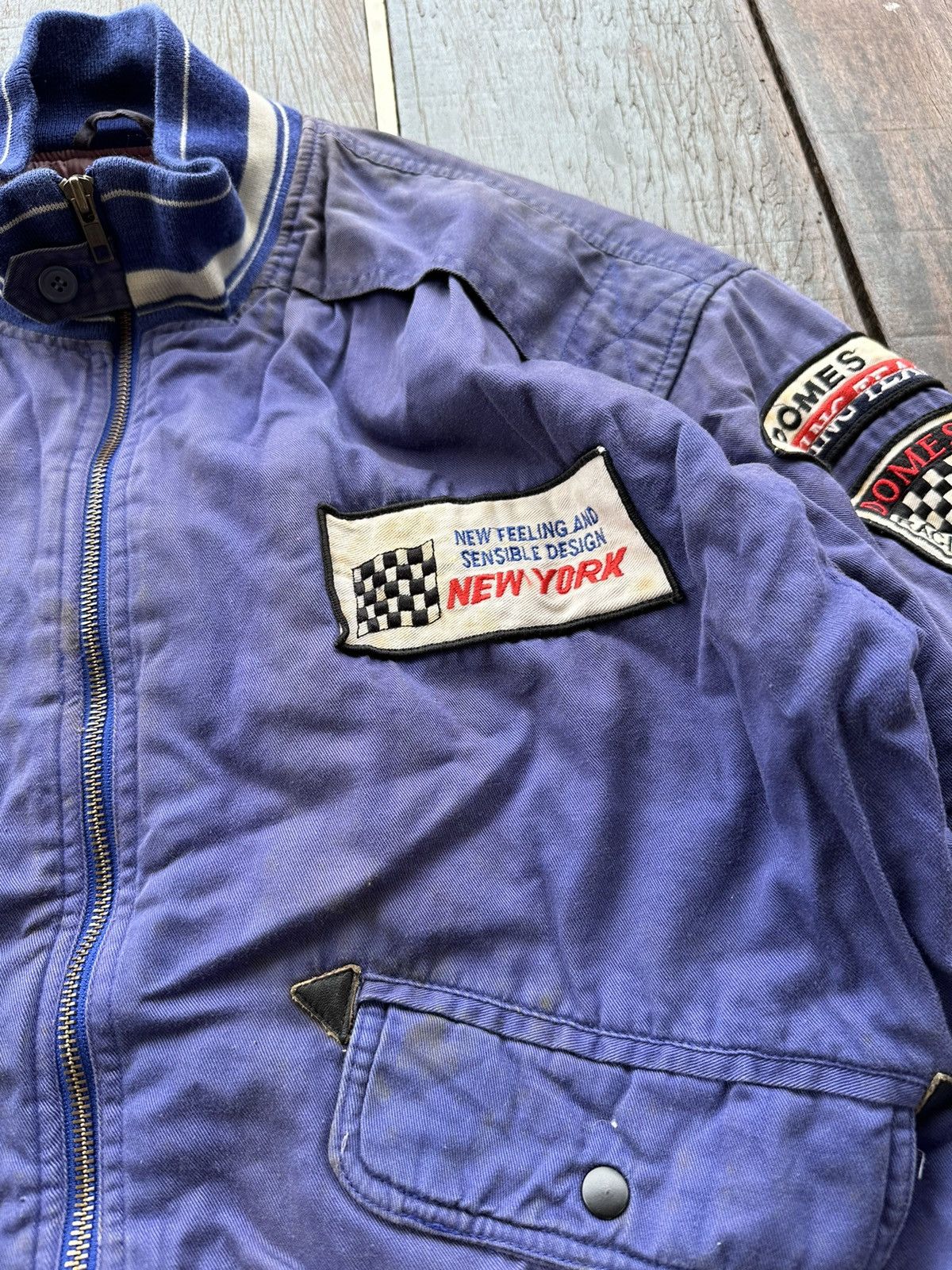 Vintage Vintage retro racing team motocycle jacket Size US L / EU 52-54 / 3 - 5 Thumbnail