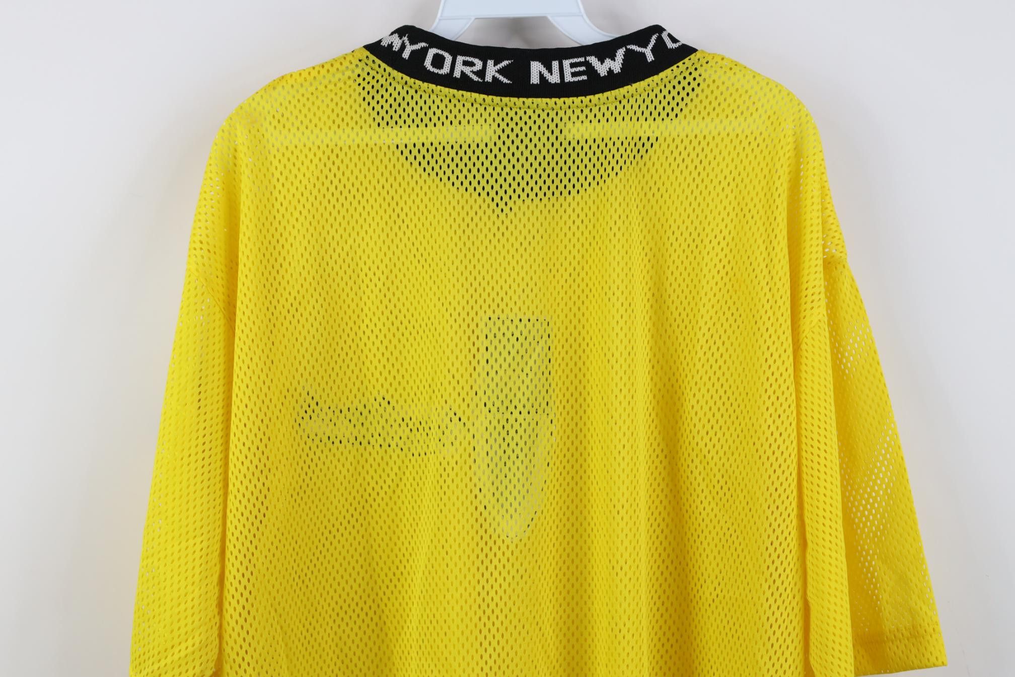 Vintage Deadstock Vintage 90s Y2K Streetwear Mesh New York T-Shirt Size US M / EU 48-50 / 2 - 11 Thumbnail
