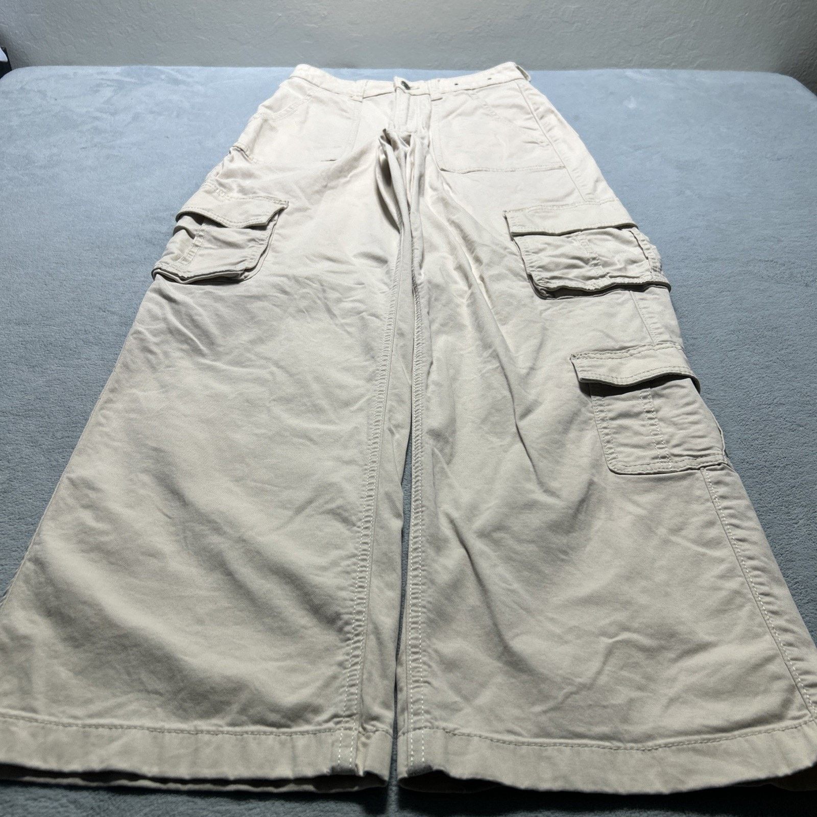 Hollister Cargo Beyond Baggy Jeans Women 2 26x30 Hamilton Loose Baggie Size 26" / US 2 / IT 38 - 1 Thumbnail