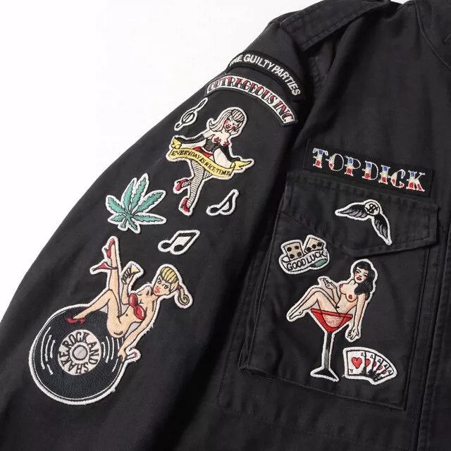 Wacko Maria wacko maria Nude embroidered jacket Size US L / EU 52-54 / 3 - 4 Thumbnail