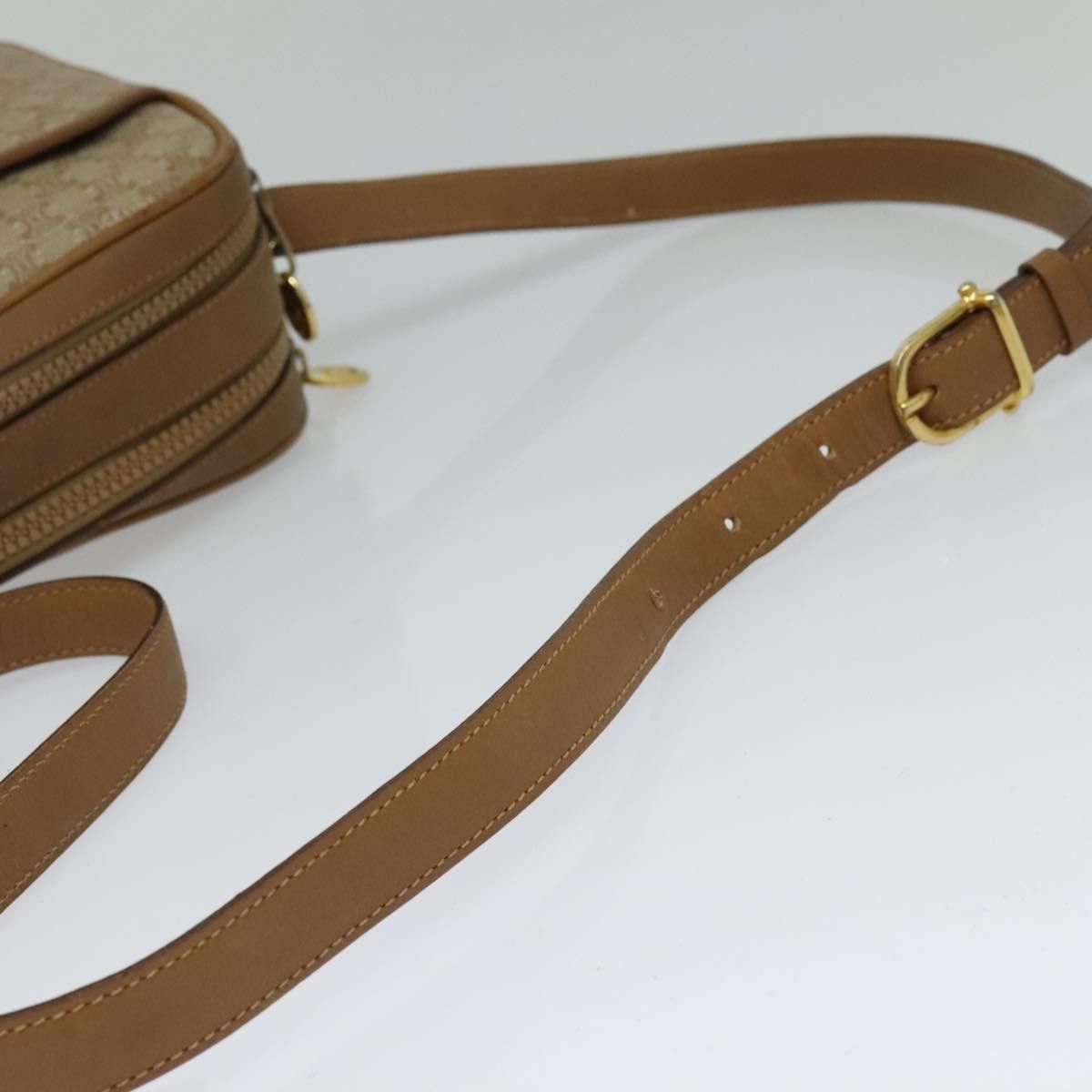 Celine CELINE Macadam Canvas Shoulder Bag Beige Size ONE SIZE - 7 Thumbnail