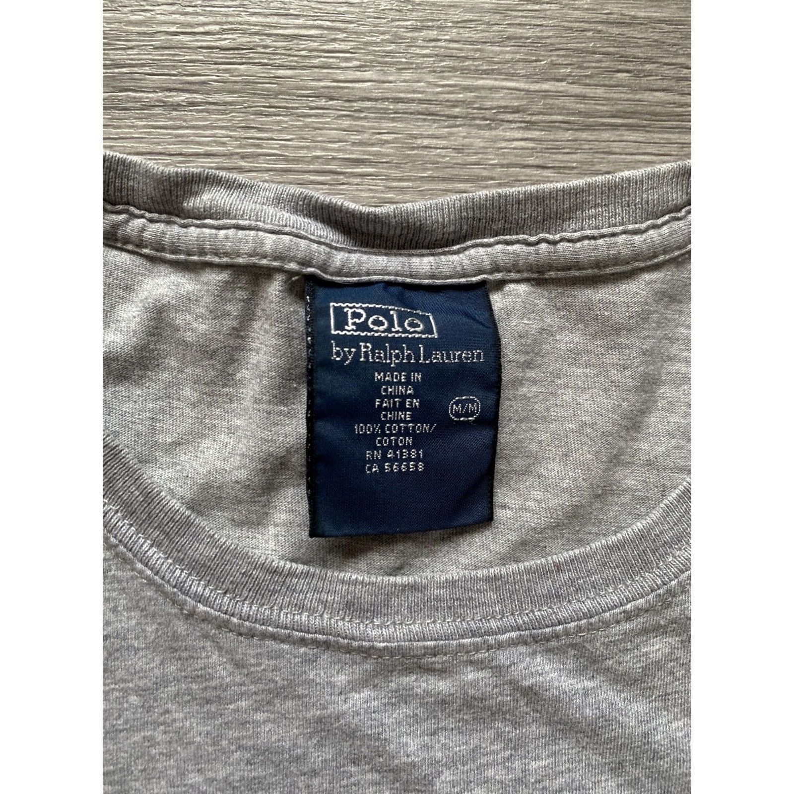 Polo Ralph Lauren VINTAGE Polo Bear T-Shirt Polo Ralph Lauren Mens M Gray Short Sleeve Logo Animals Polo Ralph Lauren Polo Bear The Bear Brand Shirt Size US M / EU 48-50 / 2 - 3 Thumbnail