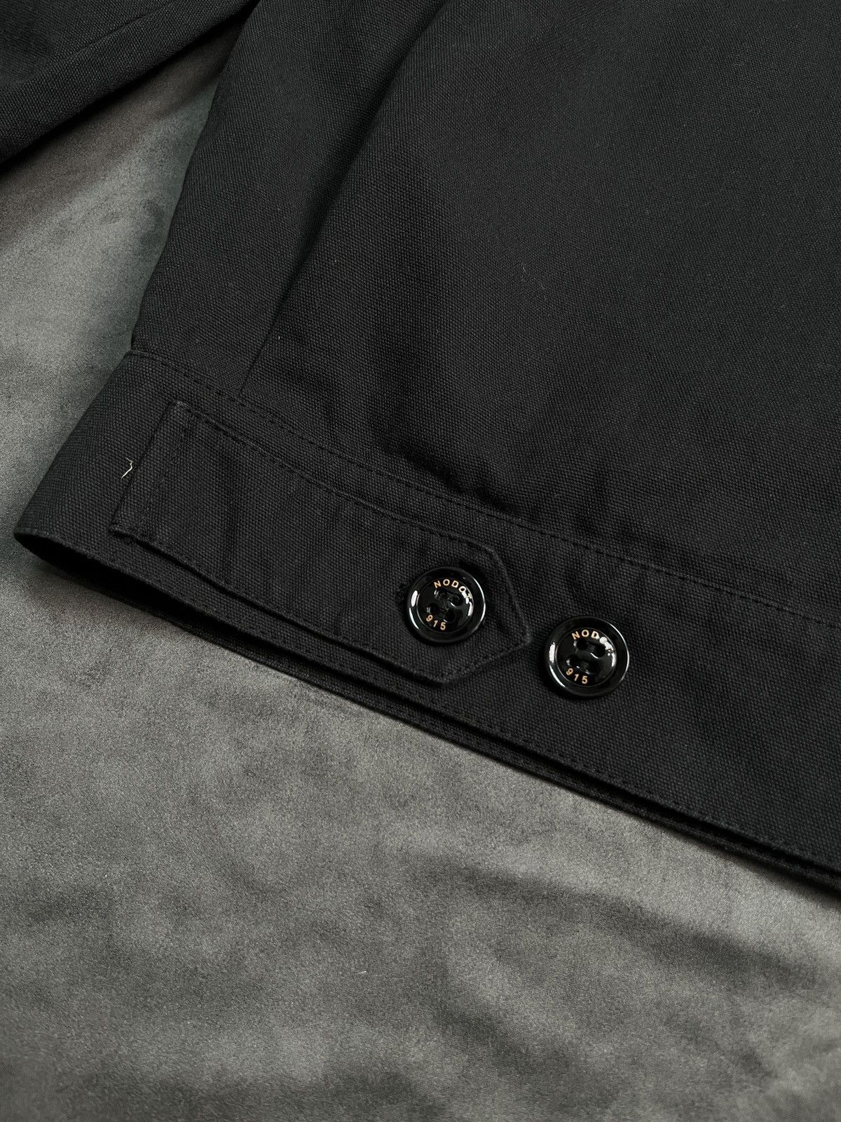 Japanese Brand Nodot Y2k Two Way Zipper Black Workwear Jacket Medium Size US M / EU 48-50 / 2 - 11 Thumbnail
