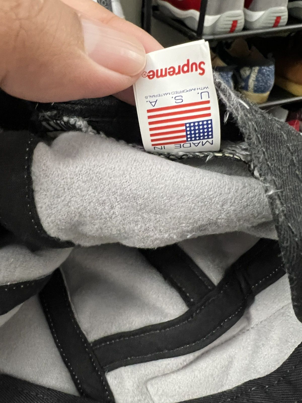 Supreme Supreme Grey Cap Size ONE SIZE - 7 Thumbnail