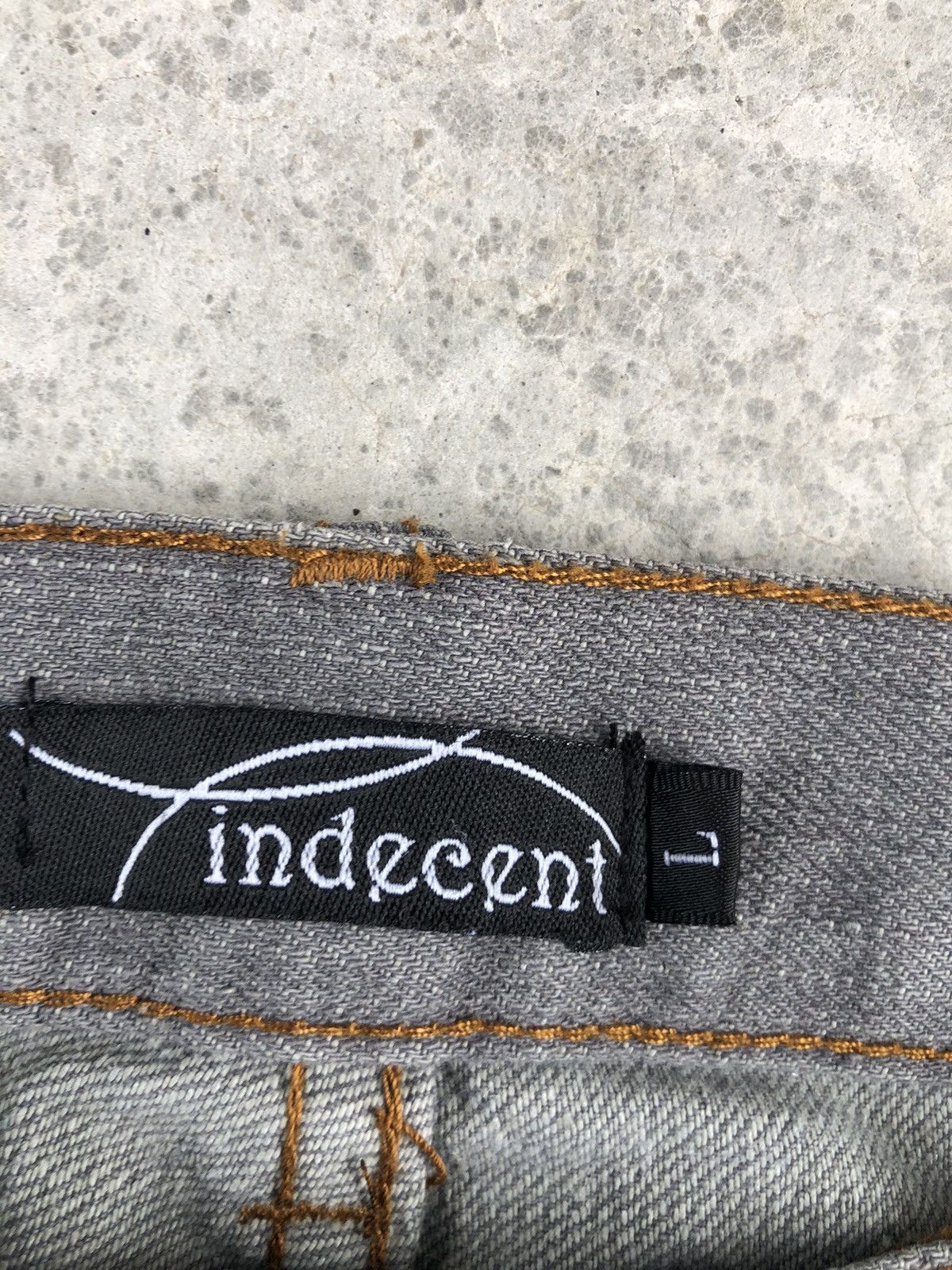 If Six Was Nine Japanese Indecent Flared Jeans Distressed Jeans Size US 33 - 14 Thumbnail