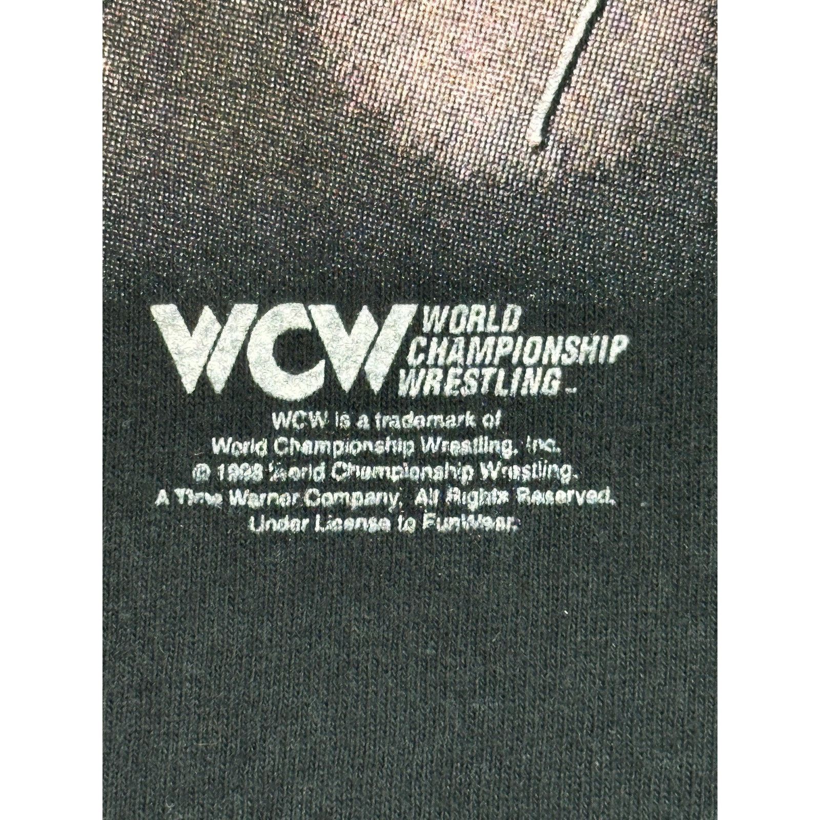Tultex WCW Goldberg Shirt Mens Large Black T-Shirt 1998 Tultex 90s Size US L / EU 52-54 / 3 - 9 Thumbnail