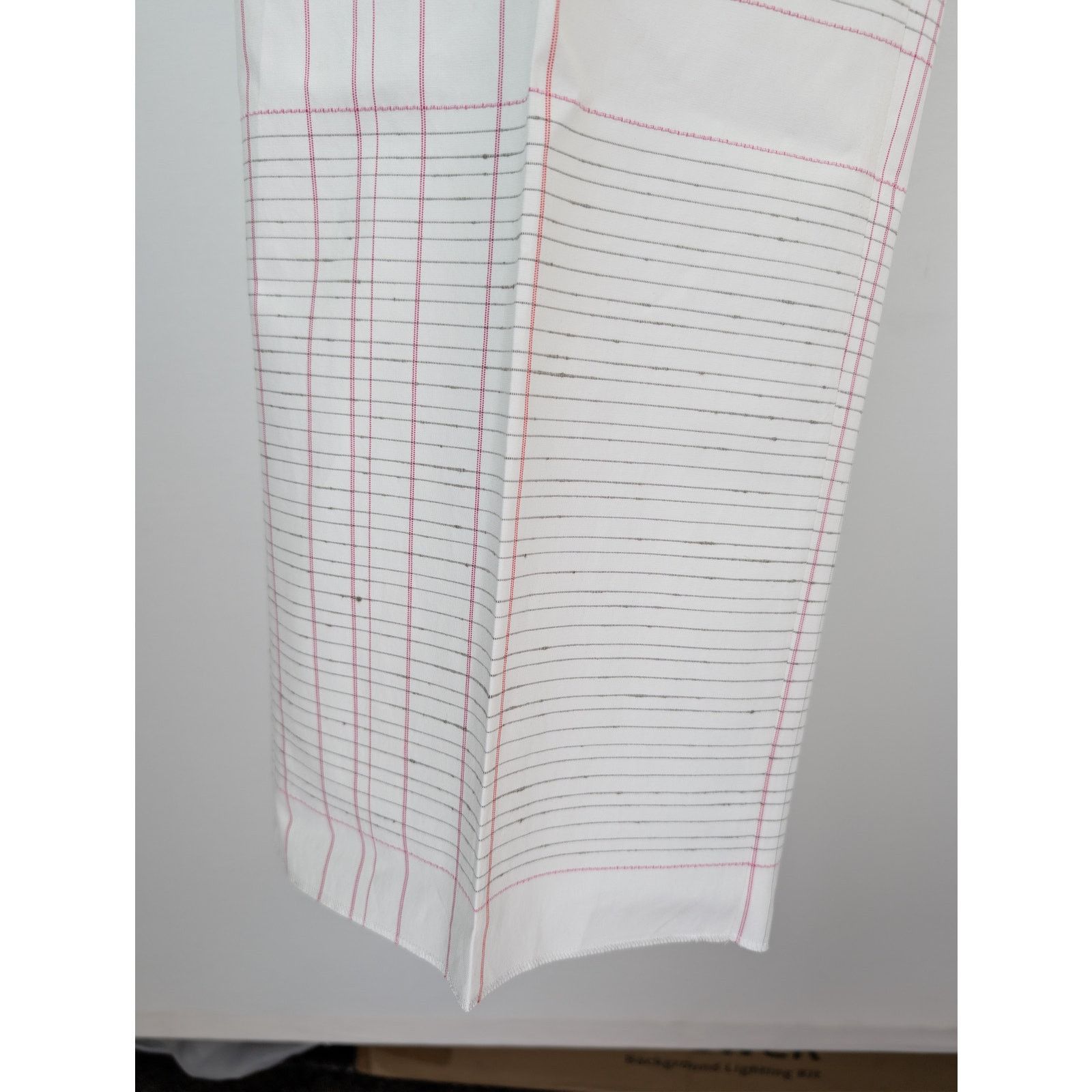 Bottega Veneta o1rshd1 Notebook Cotton Trousers Pants in Off White Size US 32 / EU 48 - 9 Thumbnail